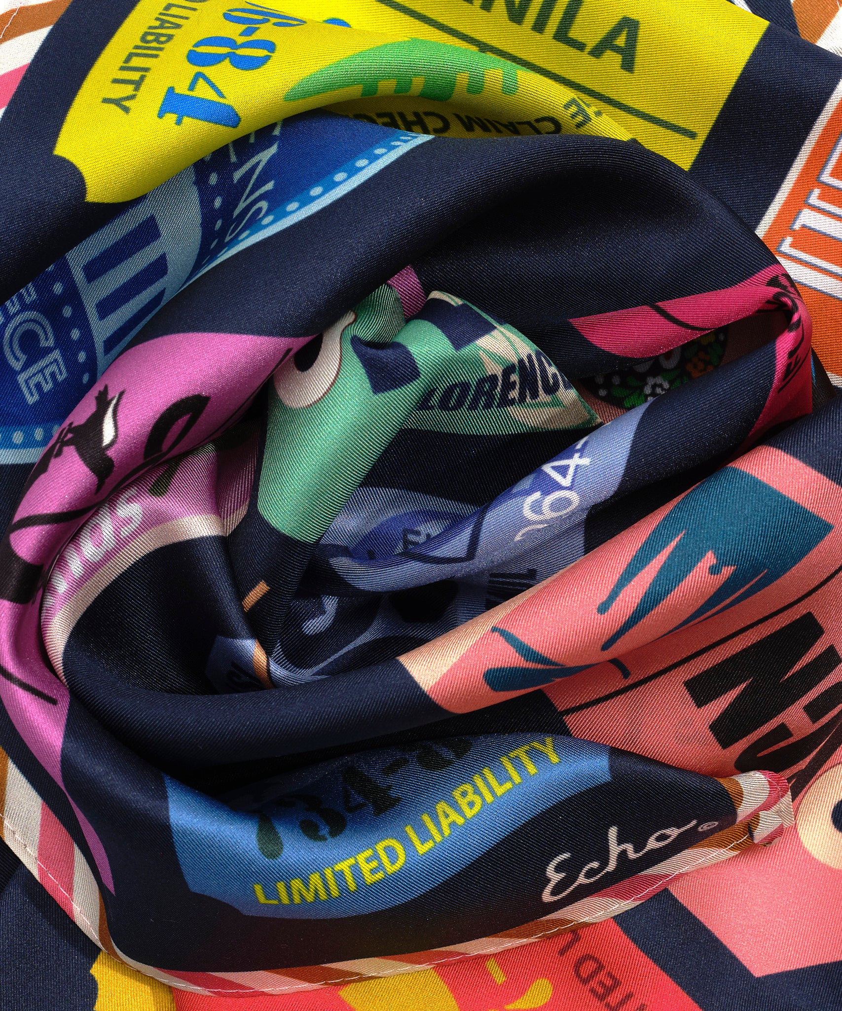 Jet Set Silk Bandana - Soft & Stylish Fashion Scarf for Women & Men - Perfect for Travel, Headband, Hair Accessory, or Gift