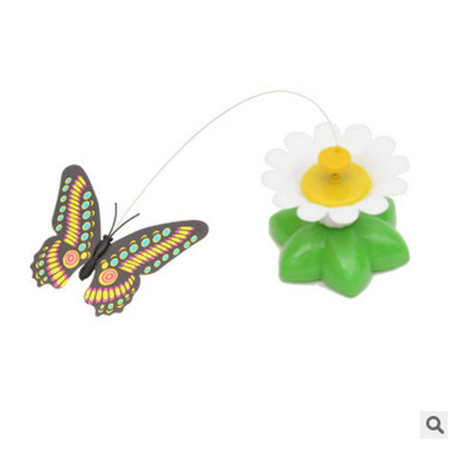Electric Rotating Butterfly Cat Toy - Interactive Pet Toy for Kittens & Cats, Fun Exercise & Stress Relief for Indoor Playtime