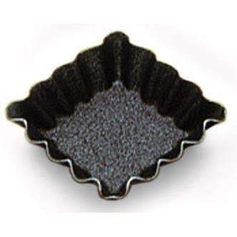Non-Stick Petit Fours Fluted Square Baking Molds - Perfect for Mini Cakes, Cupcakes & French Pastries - Ideal for Home Baking, Parties & Holiday Treats
