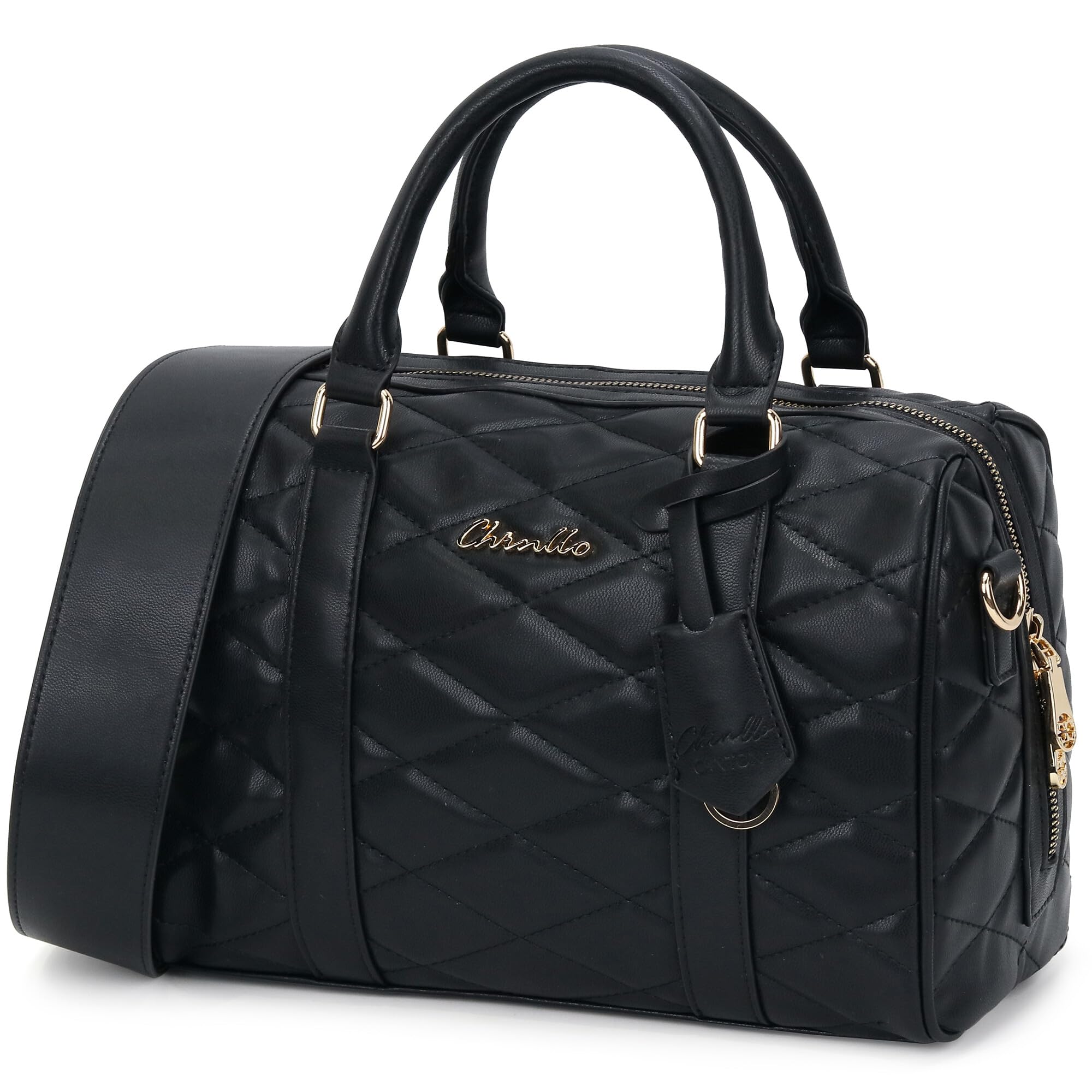 Stylish Boston Bags for Women | Top Handle Satchel Purse with Adjustable Shoulder Strap | Perfect for Work, Travel & Everyday Use