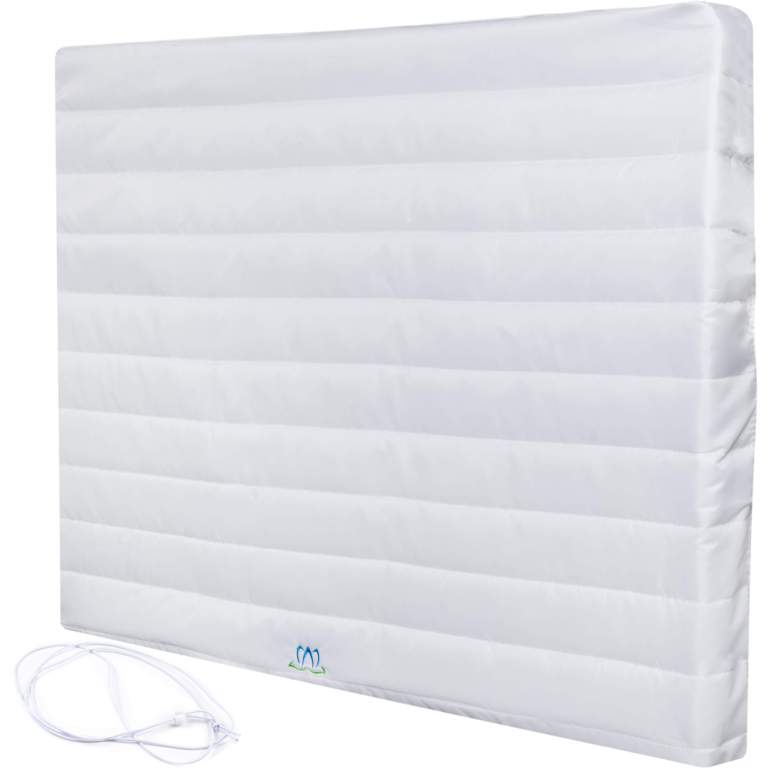 Blue Lotus Premium Window Air Conditioner Cover - Double Insulated, Machine Washable AC Cover for Indoor Use | Reduces Heating Costs & Stops Cold Drafts | Lifetime Replacement Guarantee | Perfect for Winter Home Energy Savings & Year-Round AC Protection