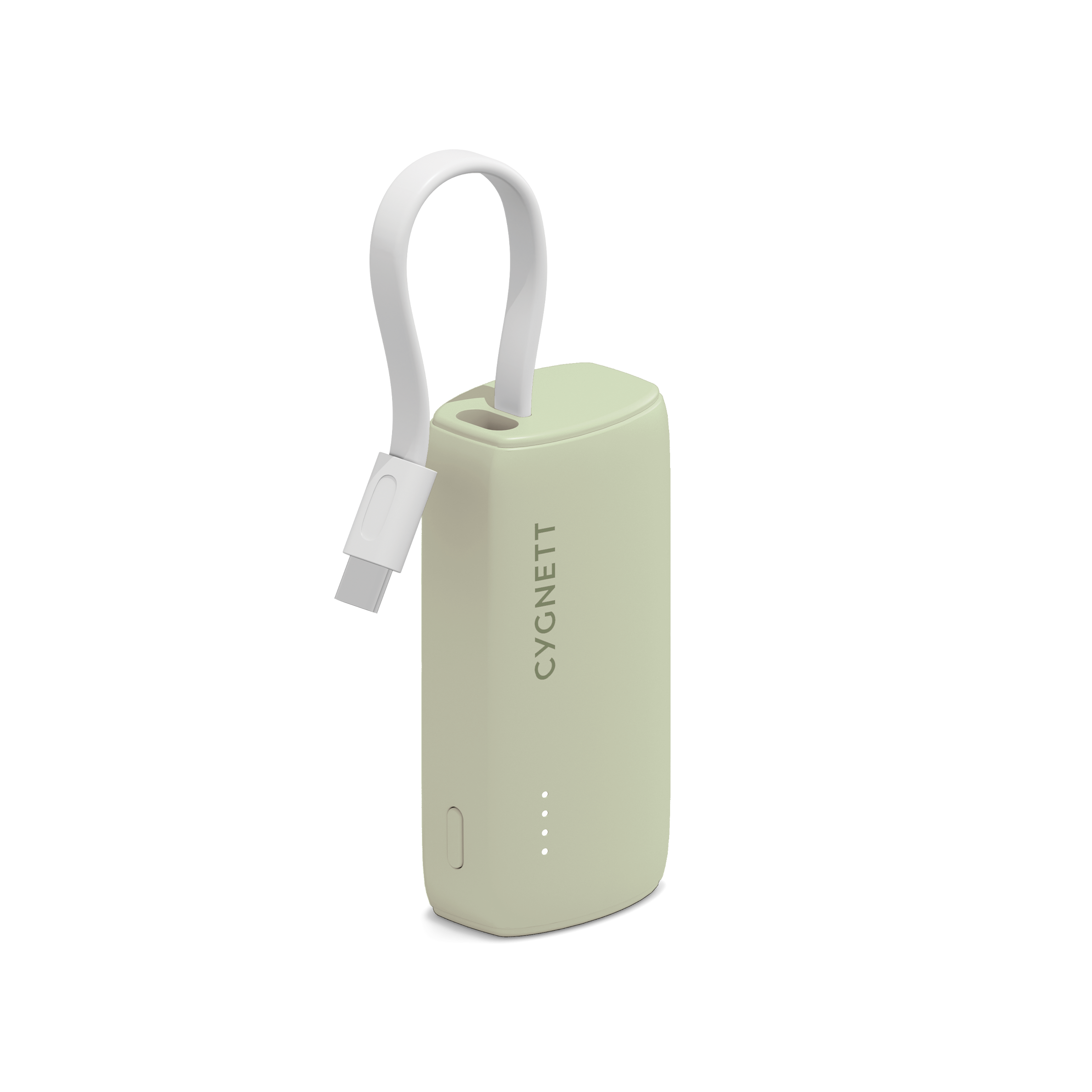 Portable 5000mAh Power Bank with USB C Cable - Fast Charging External Battery for iPhone, Android, Smartphones - Perfect for Travel, Camping, and Emergency Power Backup