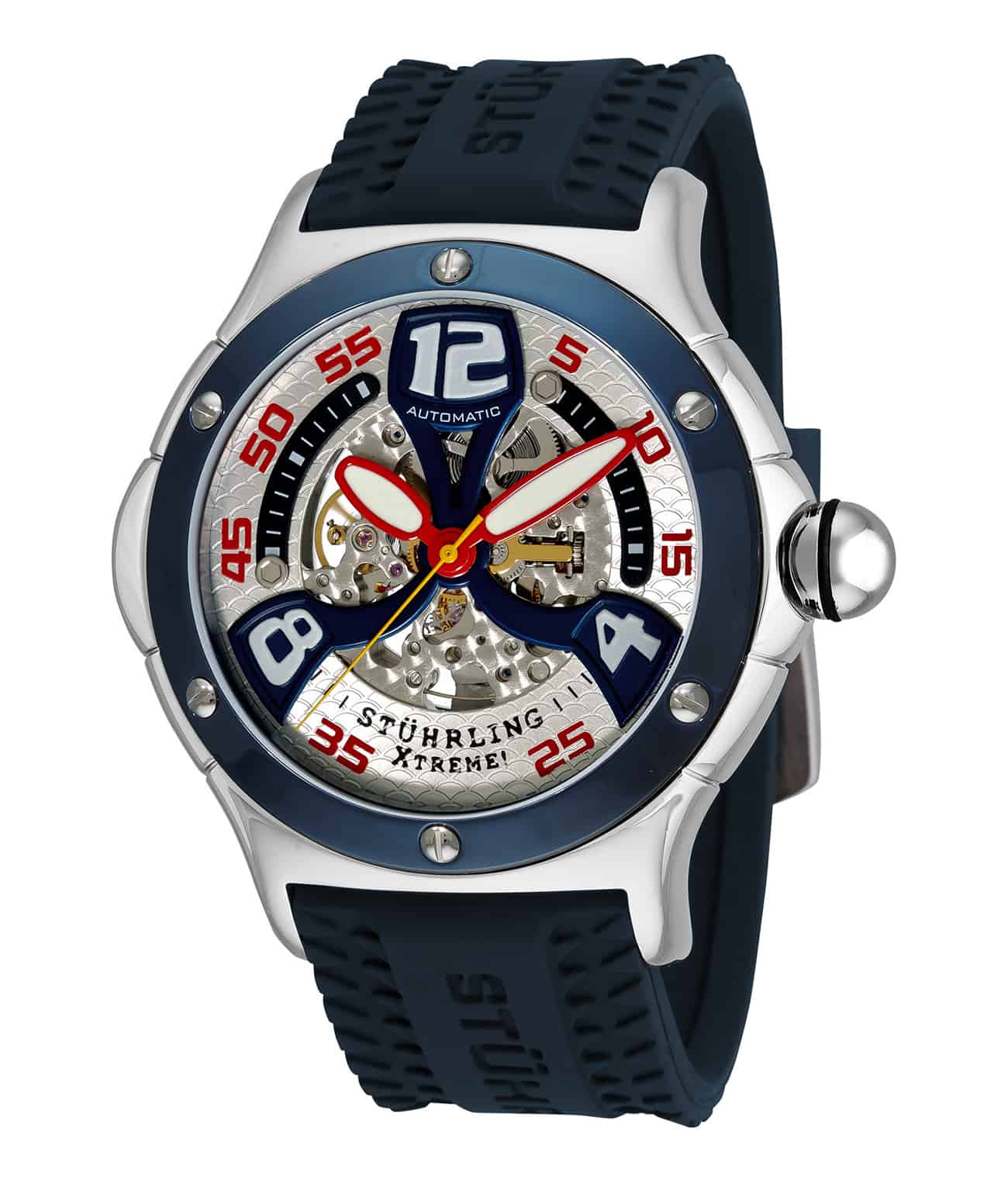 Alpine Xtreme 4ATXL Automatic 54mm Classic Men's Watch - Waterproof Stainless Steel Chronograph for Outdoor Sports & Business Occasions