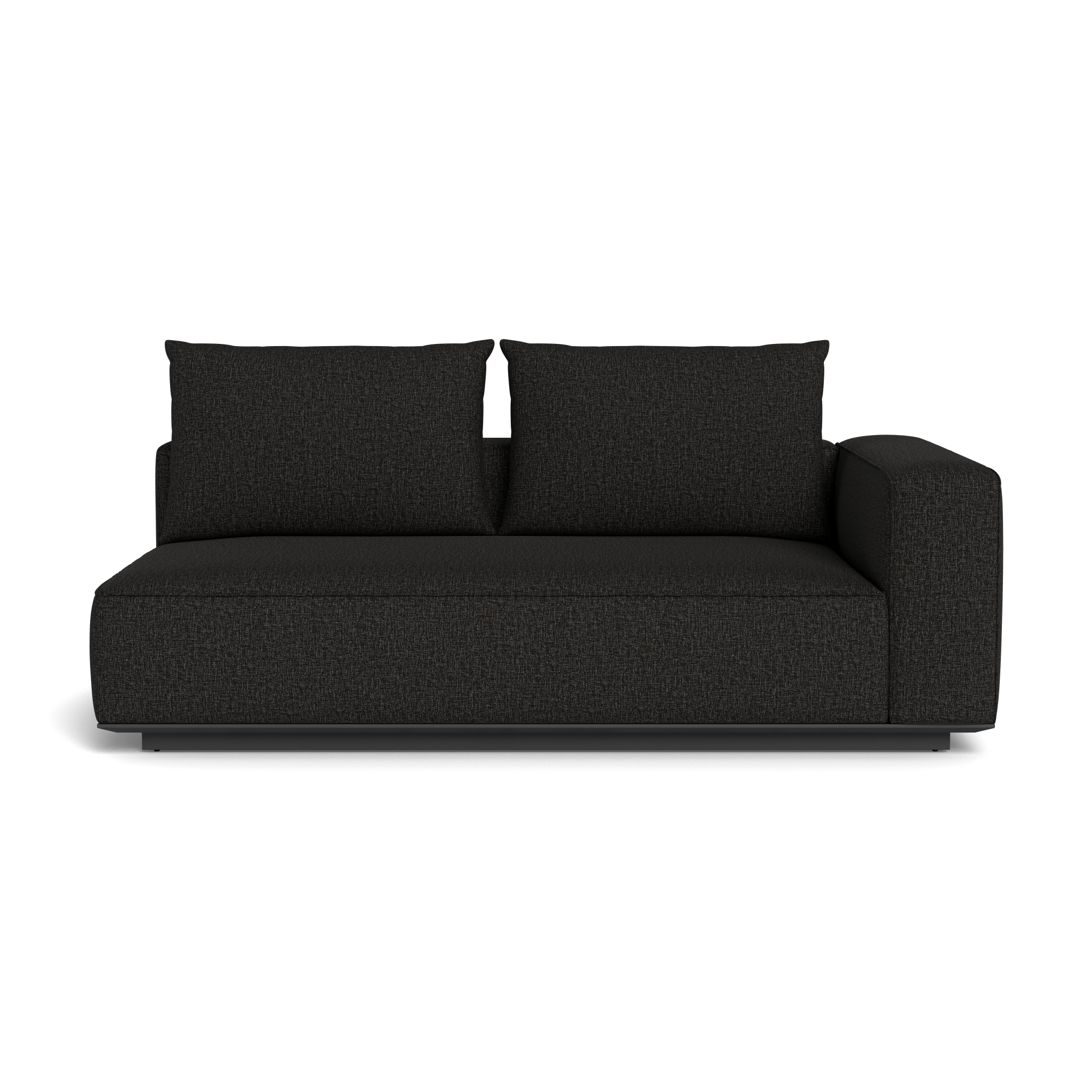 Santorini Outdoor Long Return Right Sectional Sofa Set - Perfect for Patio, Garden, and Backyard Relaxation