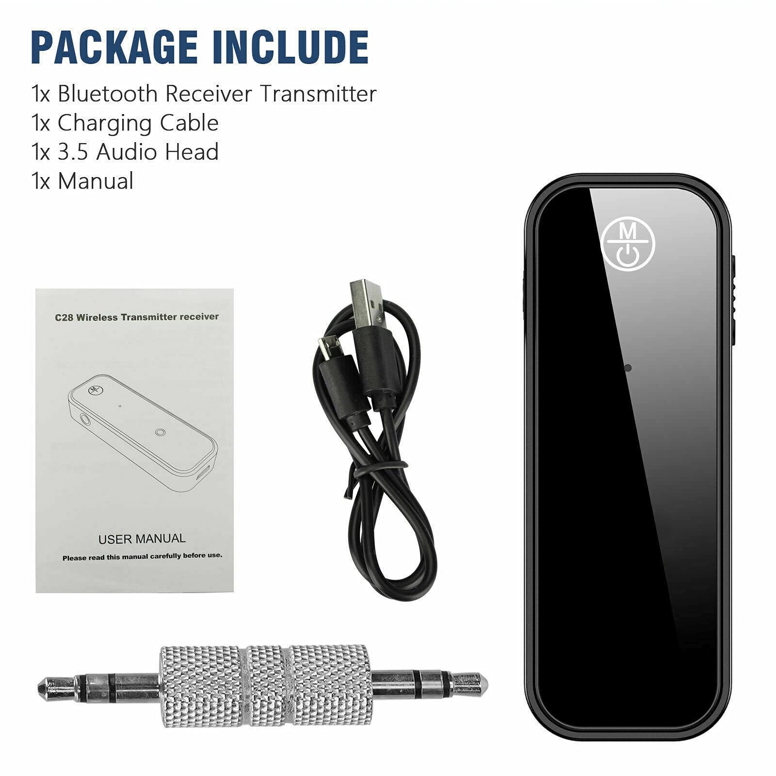 UrbanX Bluetooth 5.0 Adapter - Wireless Audio for TV, PC & Car