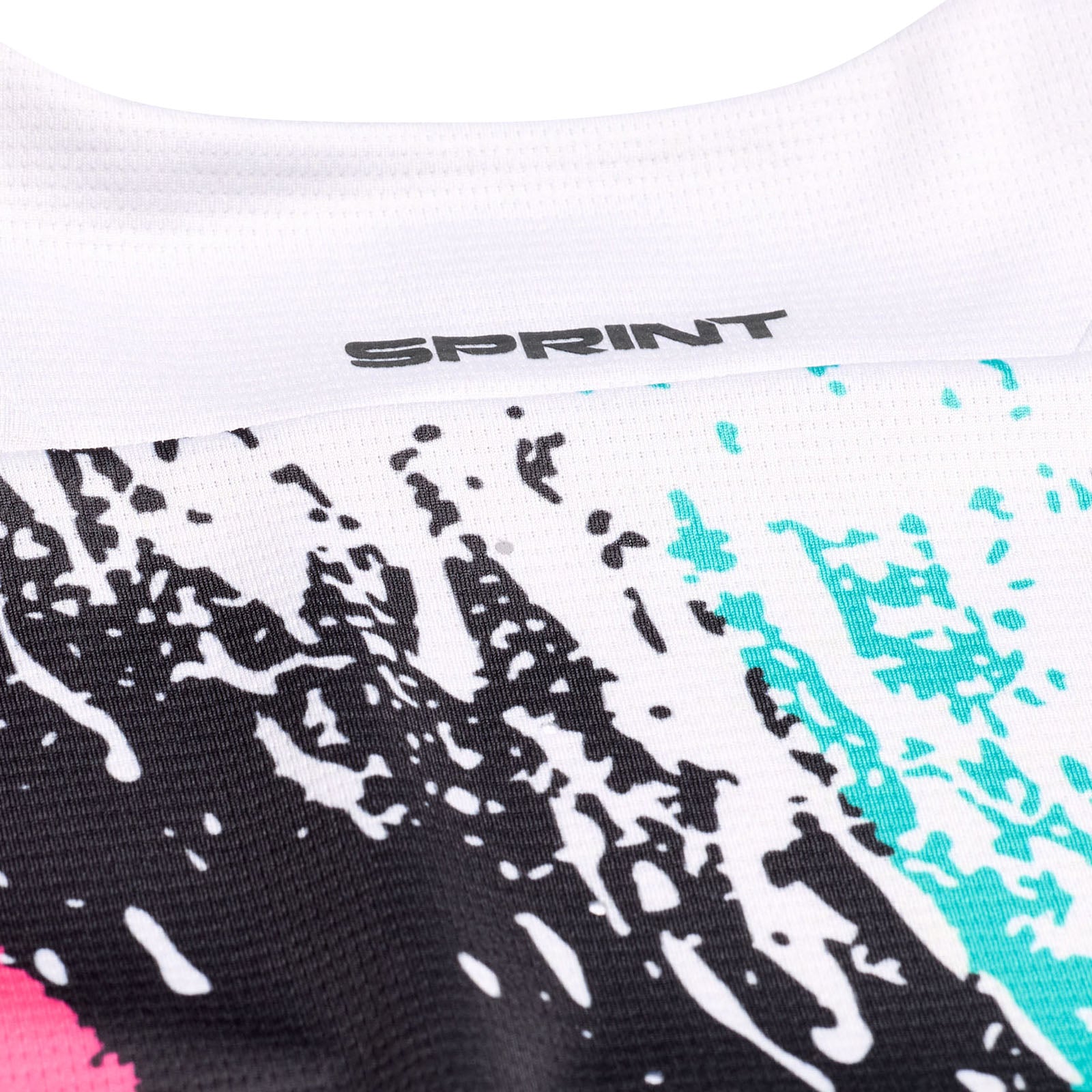 High-Quality Sprint Jersey Full Pull Chalk for Cycling & Running - Perfect for Athletes & Outdoor Sports Enthusiasts