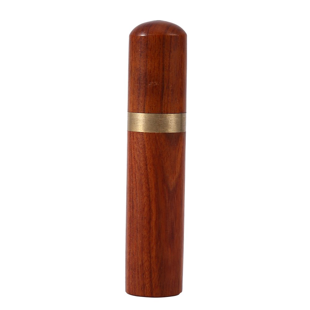 Portable Wooden Toothpick Holder Dispenser - Mini Pocket Toothpick Box for Home, Office & Travel (Rosewood) | Compact & Hygienic Toothpick Storage Solution