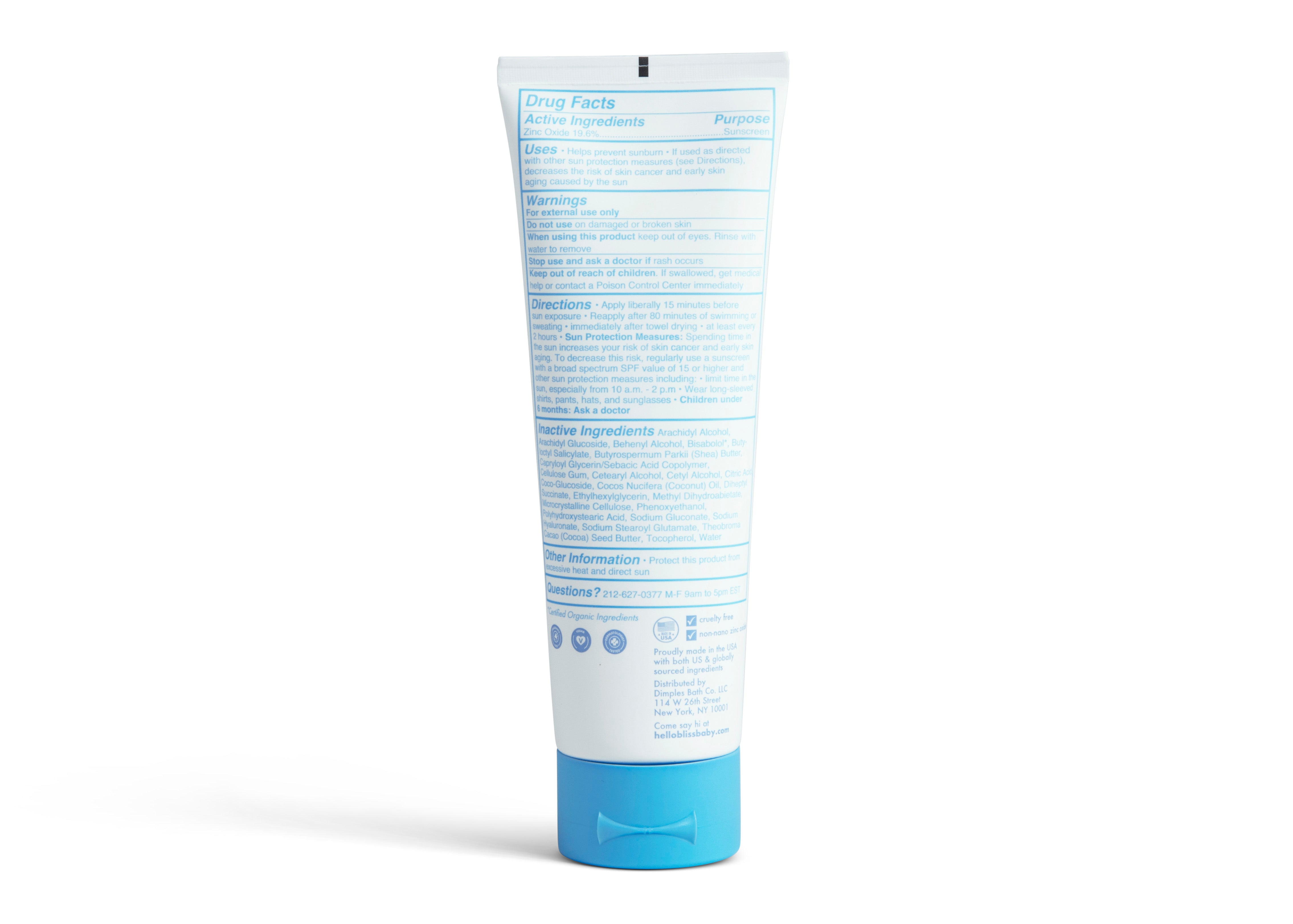 New Kid on the Block Mineral Sunscreen Lotion SPF 50 - Broad Spectrum UVA/UVB Protection, Water Resistant, Reef Safe, Natural Zinc Oxide Sunscreen for Kids & Adults - Perfect for Beach, Pool & Outdoor Activities