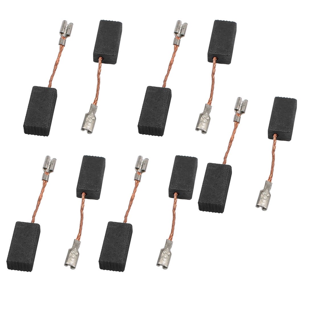 5 Pairs 5mm x 8mm x 15mm Electric Drill Motor Carbon Brushes - Replacement Parts for Power Tools - Perfect for DIY Projects, Home Repairs & Professional Use