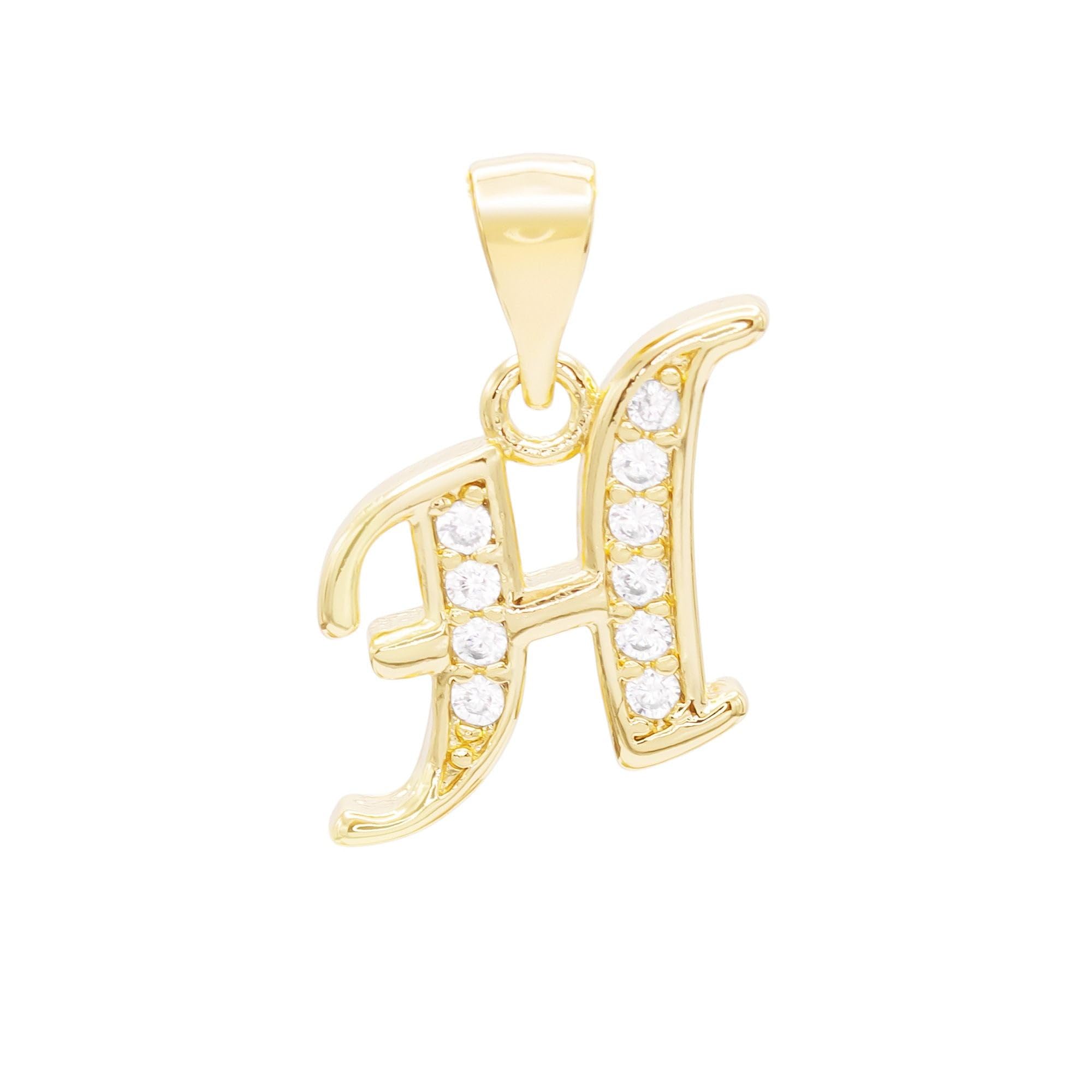 BEBERLINI 14K Gold Filled Letter CZ Charm Initial Anklet for Women - Dainty Mariner Chain Ankle Bracelet Jewelry - Perfect for Gifts, Beach Wear, and Everyday Fashion Accessories