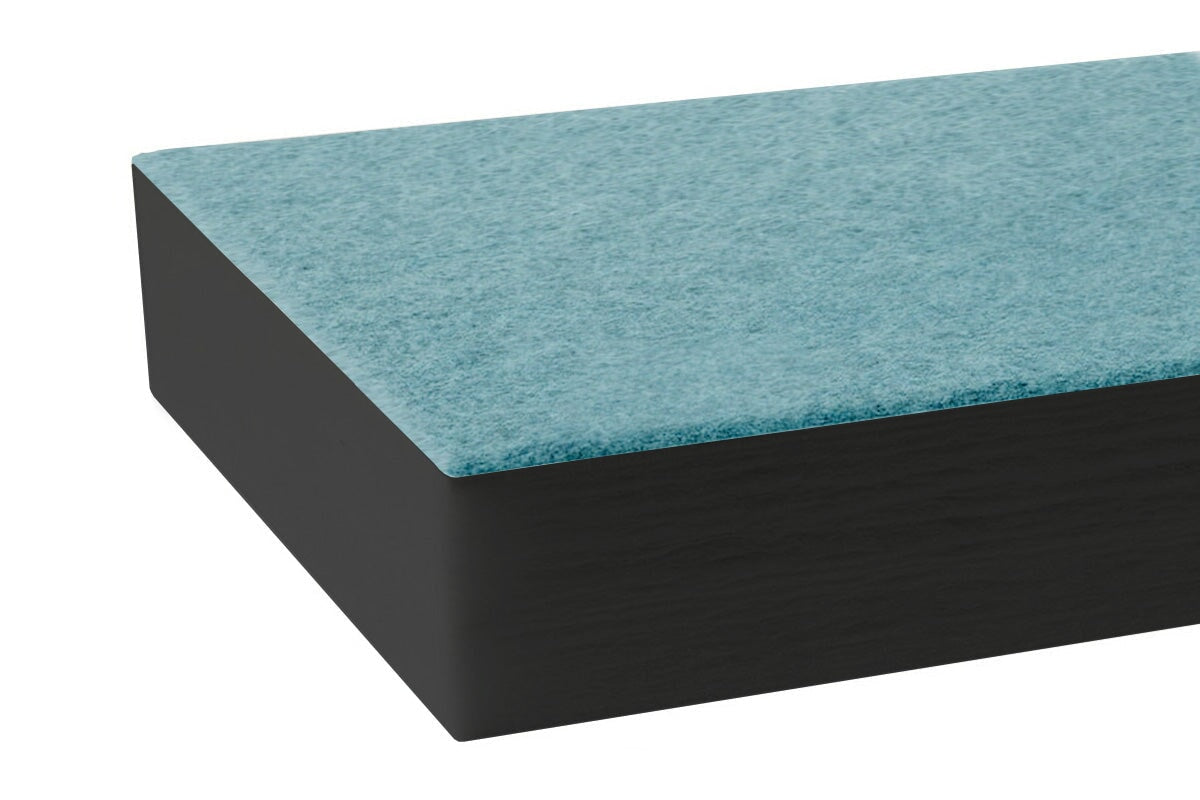 Autex Quietspace Acoustic Wall Panel with Vertiface - 2400H x 1200W x 79D Soundproofing Foam for Home Theater, Office & Recording Studio Noise Reduction