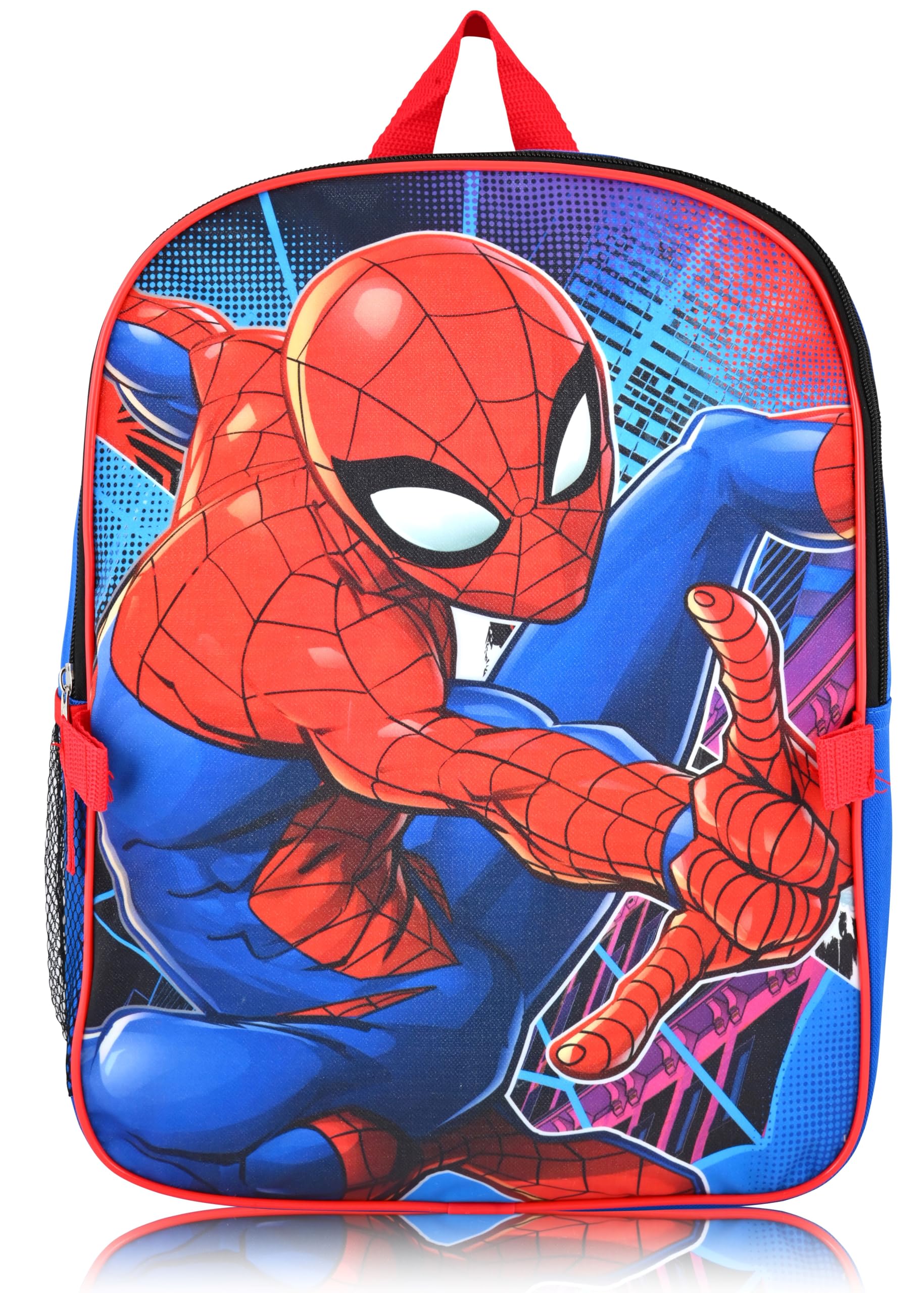 Marvel Spider-Man Backpack with Insulated Lunch Box for Boys & Girls - School Backpack for Kids, Toddlers | Perfect for School, Travel, and Outdoor Activities