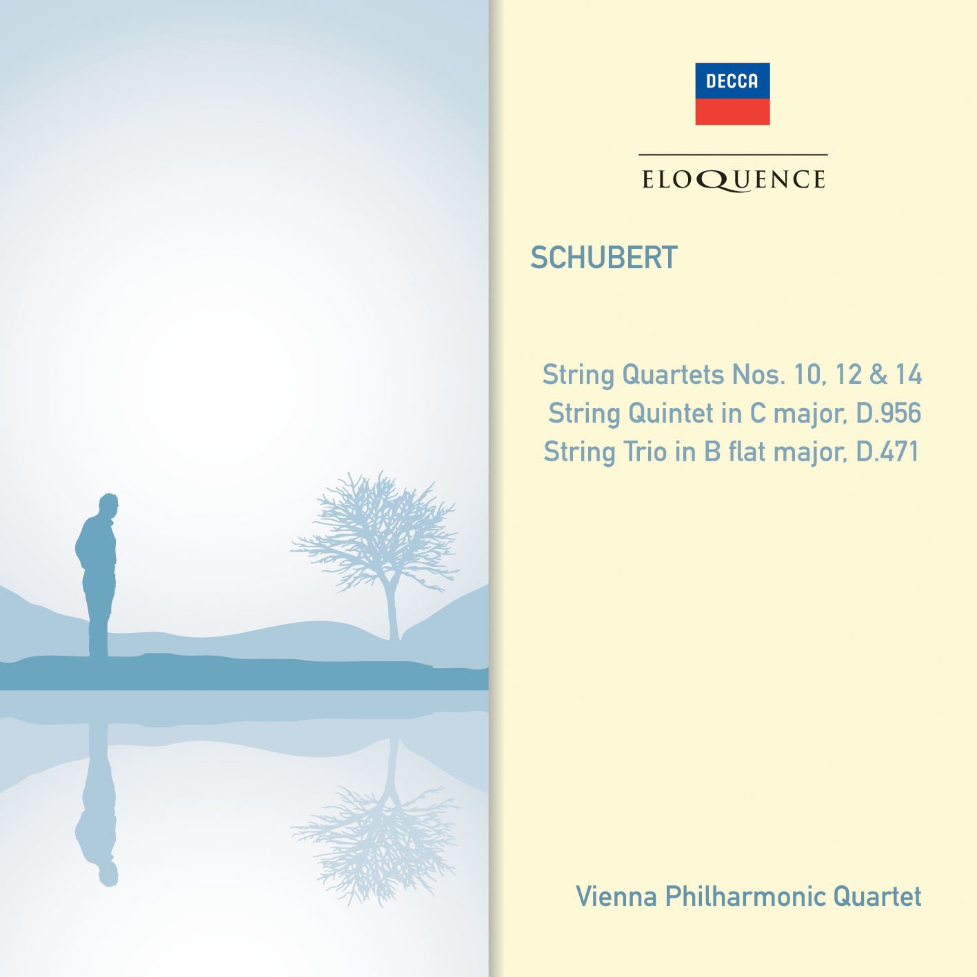 Schubert String Quartets Nos. 10, 12 & 14 with String Trio 471 - Classical Music CD for Relaxation & Dinner Parties