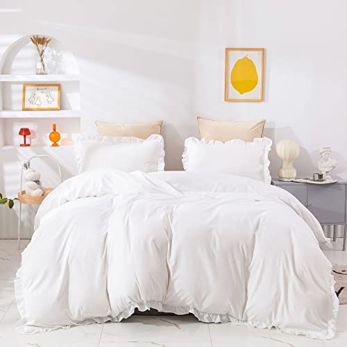 2-ruffle White