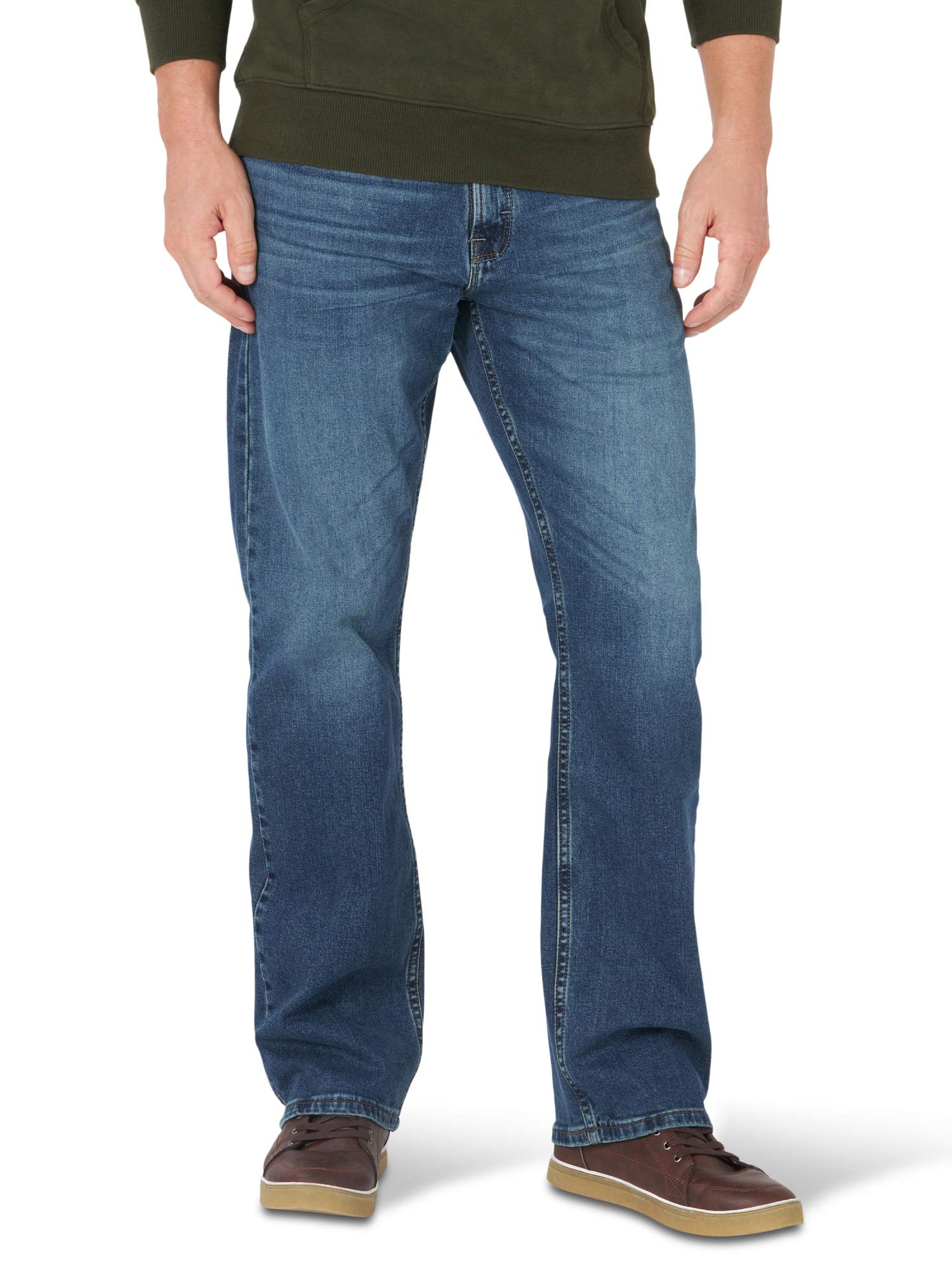 Five Star Premium Slim Straight Jeans for Men - Stretch Denim Pants, Comfortable & Stylish (Multiple Colors) - Perfect for Casual Wear, Office & Night Out
