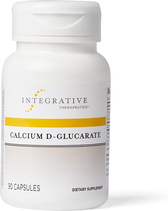 Integrative Therapeutics Calcium D Glucarate Supplement - Supports Detox & Hormone Balance - Perfect for Liver Health & Estrogen Metabolism