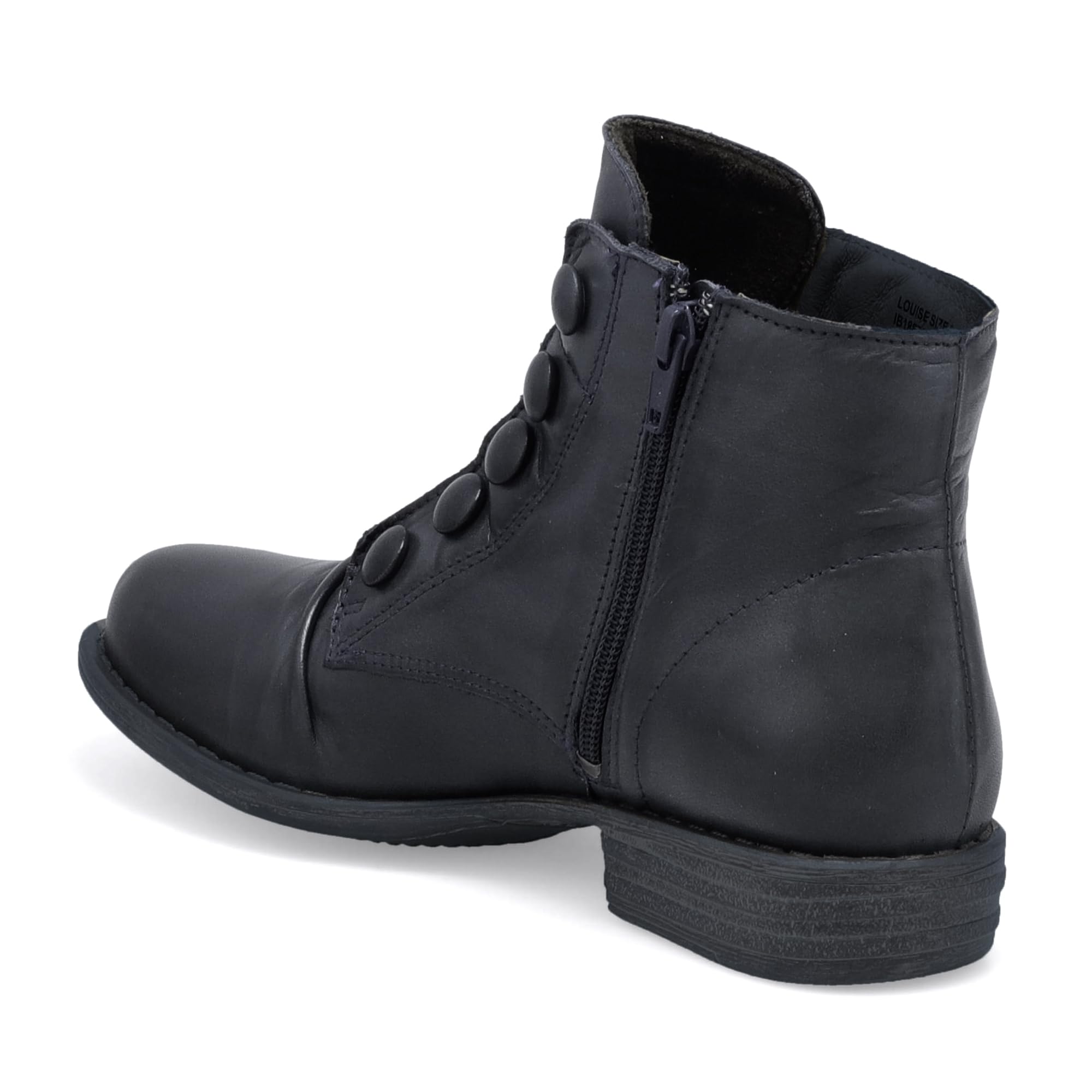 Miz Mooz Louise Women's Ankle Boots - Comfortable Leather Mid-Calf Booties with Block Heel for Fall & Winter | Perfect for Office, Dating & Casual Outfits