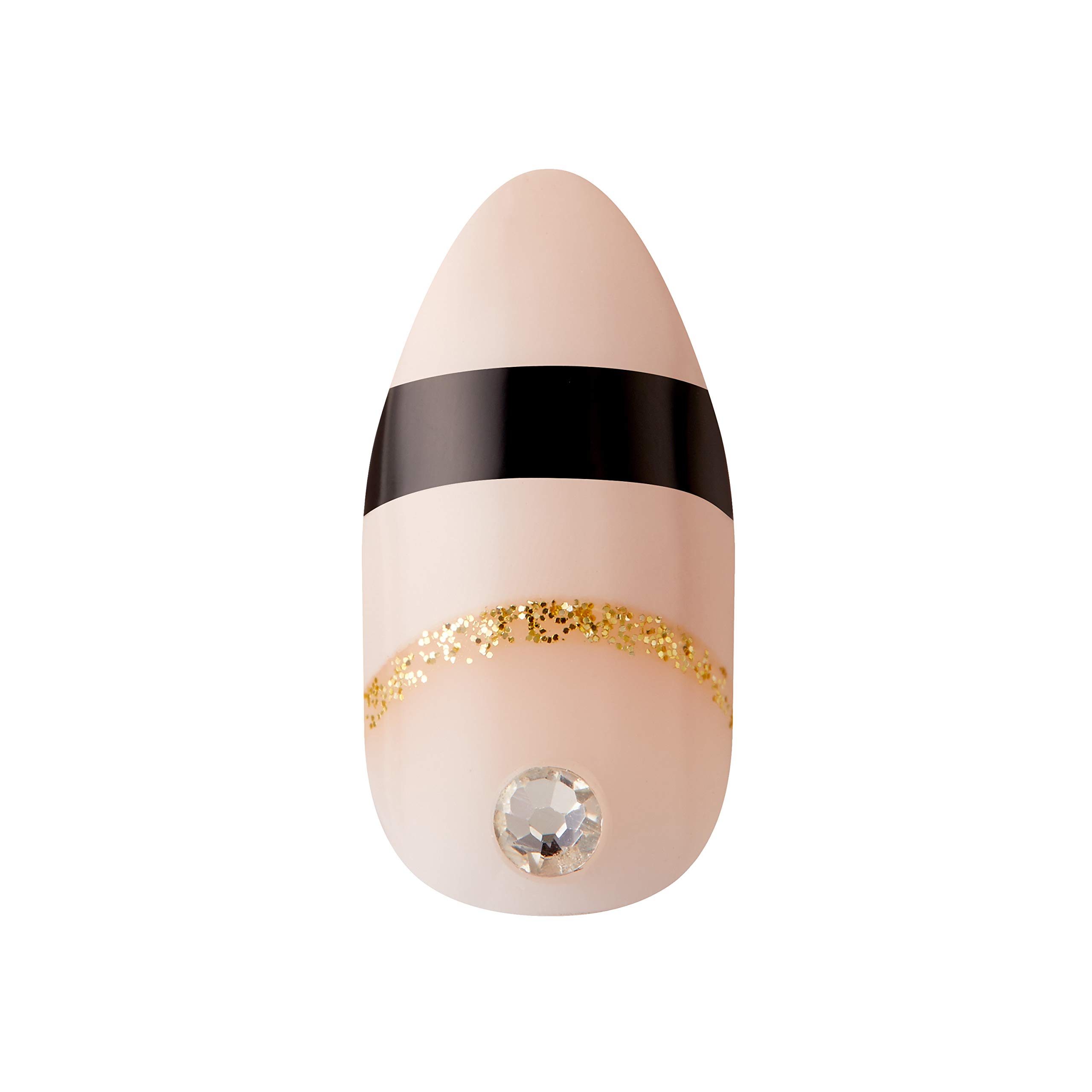 KISS Fantasy Nails - Medium Length Duchess Style (69116) - 30 Count - Glamorous Press-On Nails for Parties, Weddings & Special Occasions