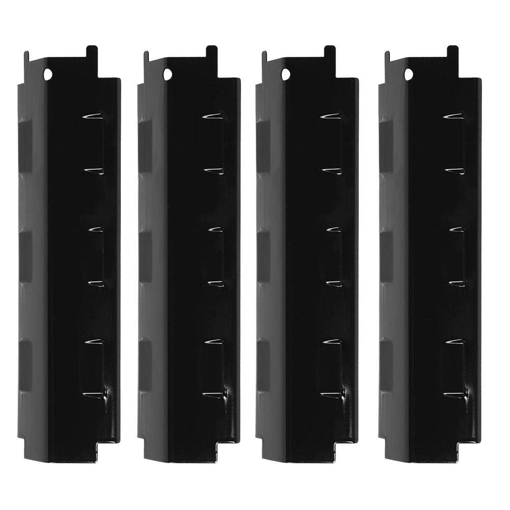 JADPES 4Pcs Gas Grill Heat Plate Replacement Kit - Durable Heat Plate Shield for Outdoor BBQ, Camping & Travel - Perfect for Backyard Cookouts, Tailgating & Picnics