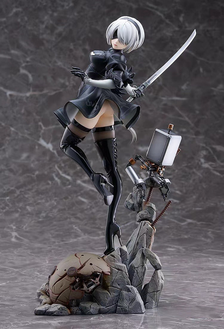 Max Factory Nier Automata 2B Action Figure - Collectible Anime Character Model for Gamers & Fans | Perfect for Display, Cosplay & Gift Giving