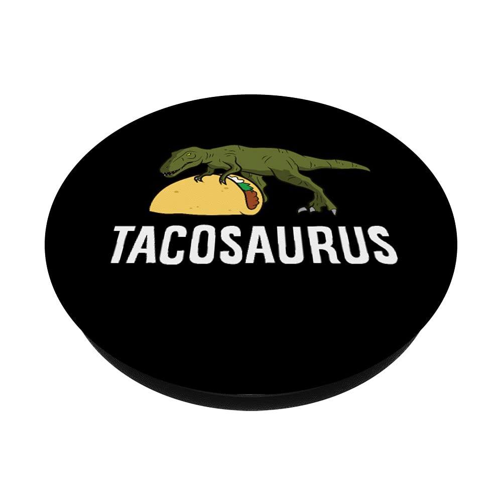 Dinosaur Tacosaurus & Love Tacos PopSockets - Swappable PopGrip for Phone Stand & Grip - Perfect for Dino Lovers, Taco Fans & Phone Accessories