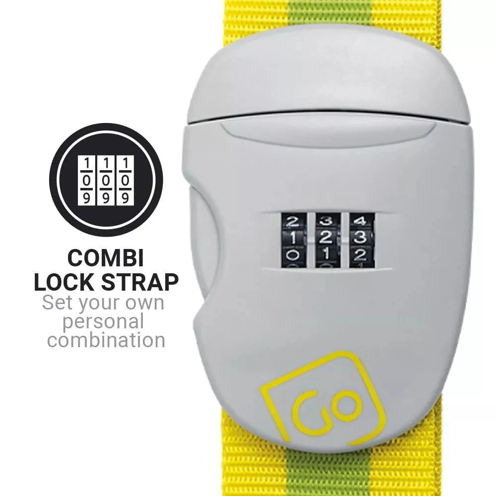 Go Travel Combi Luggage Strap - Adjustable Suitcase Belt for Secure Travel - Perfect for Airports, Train Trips & Vacation Packing