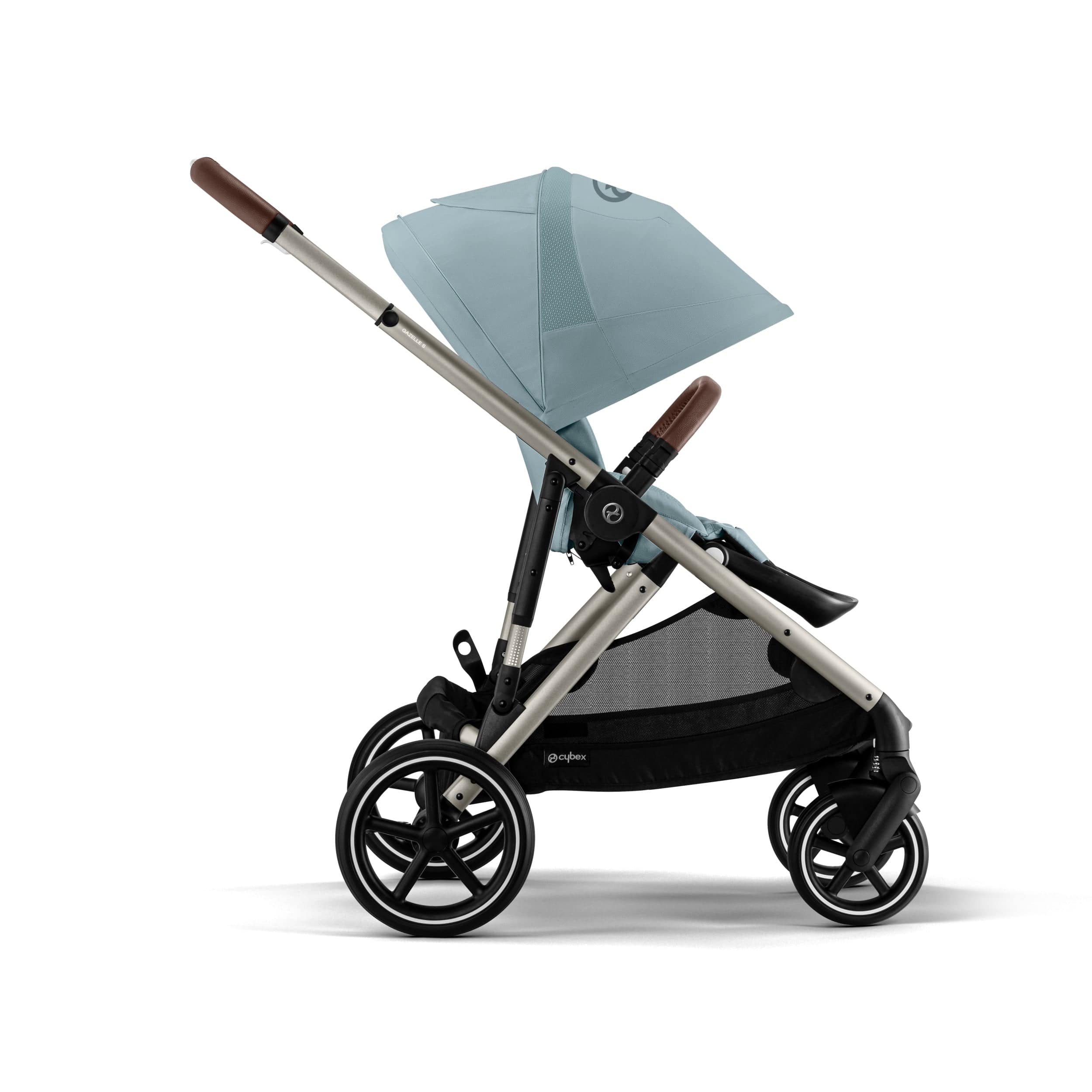 Cybex Gazelle S 2 Stroller - Lightweight Travel Stroller for Toddlers & Infants | Compact Foldable Design with Adjustable Seat | Perfect for Shopping, Travel & Daily Walks