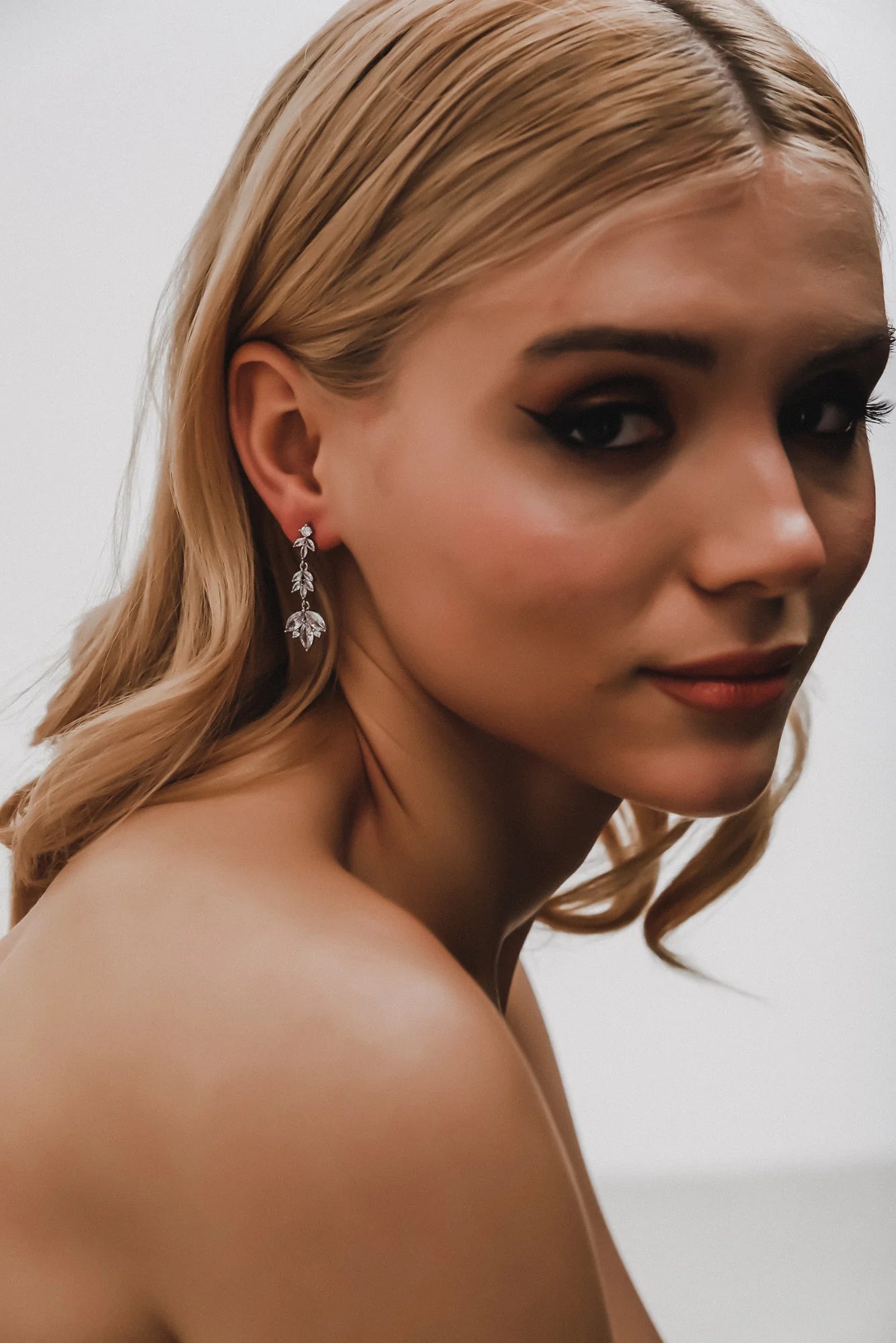 Exquisite Ruby Stud Earrings E048 - Elegant & Durable Jewelry for Women - Perfect for Weddings, Parties & Daily Wear