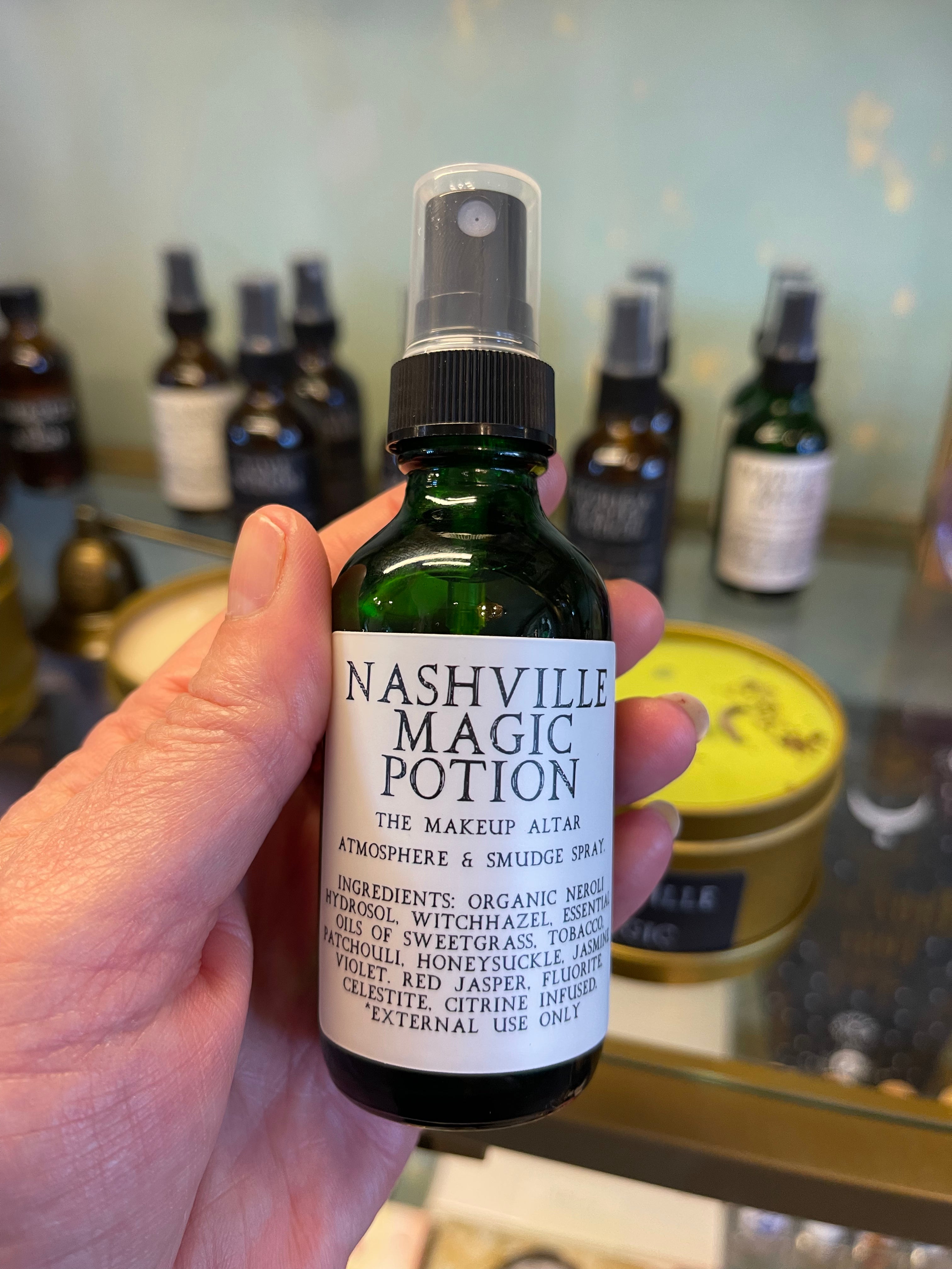 Nashville Magic Potion - 2oz Essential Oil Blend for Aromatherapy, Relaxation & Stress Relief - Perfect for Diffusers, Massage & Home Spa