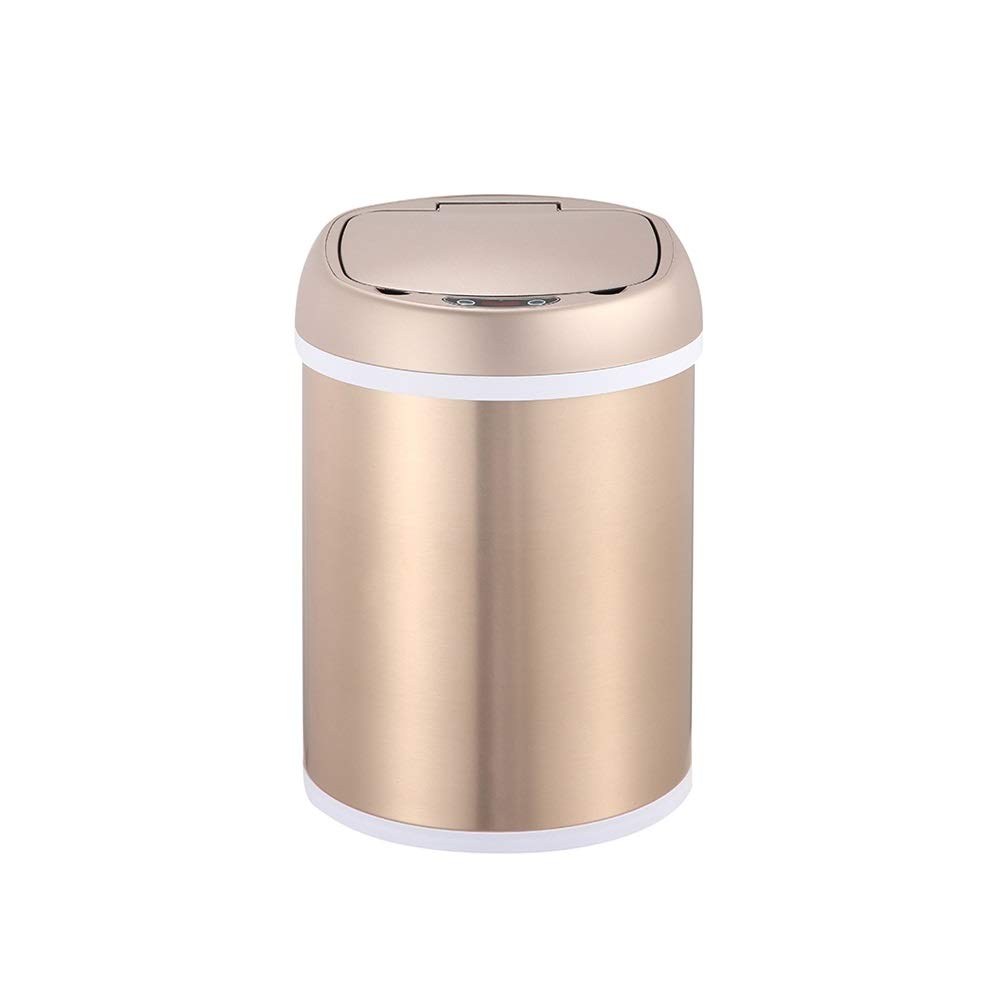 Stainless Steel Smart Sensor Trash Can - Automatic Lid, Hands-Free Kitchen Garbage Bin for Home, Living Room, Bedroom & Bathroom | Perfect for Modern Kitchens, Offices & Eco-Friendly Waste Disposal