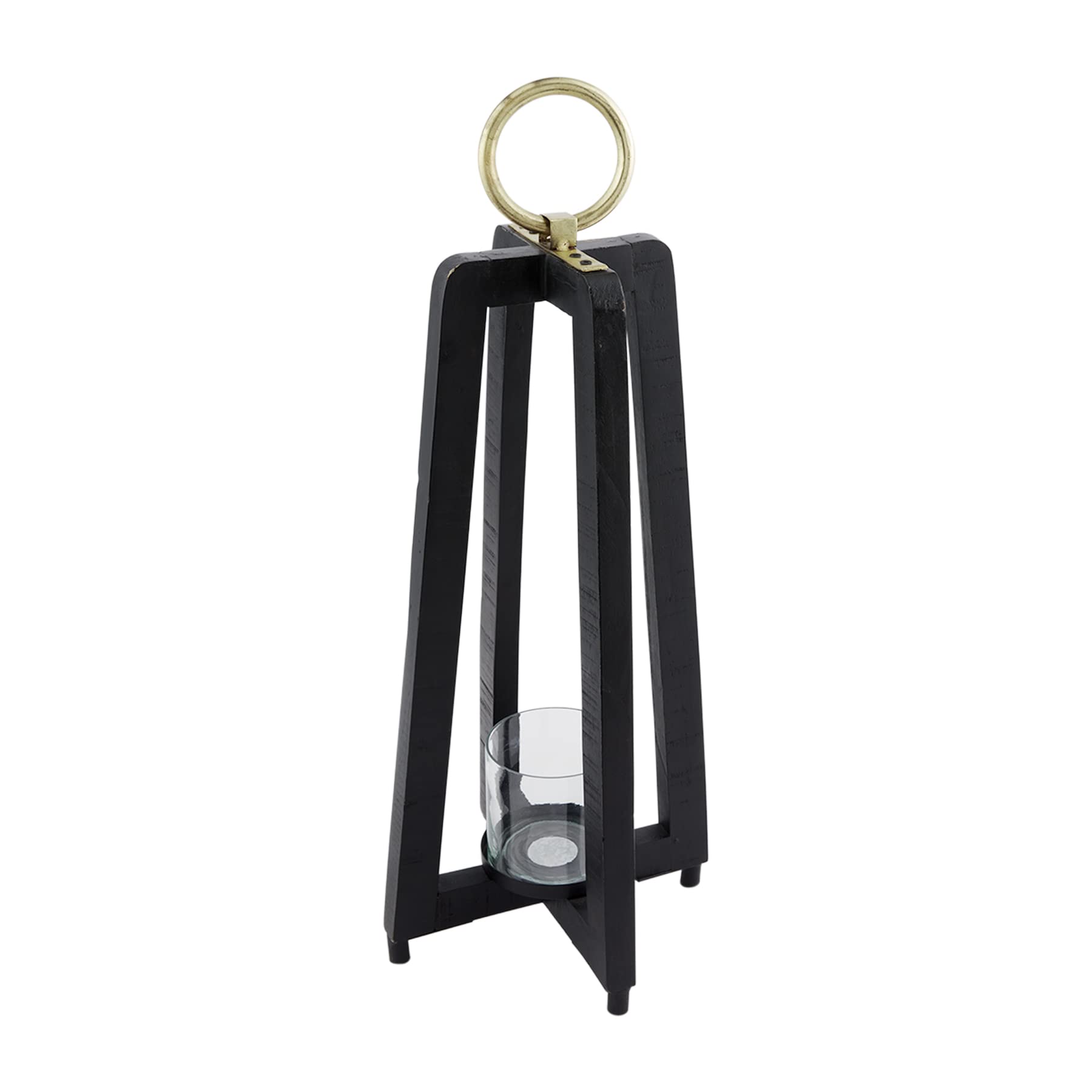 Mud Pie Black Tall Lantern - Small 21