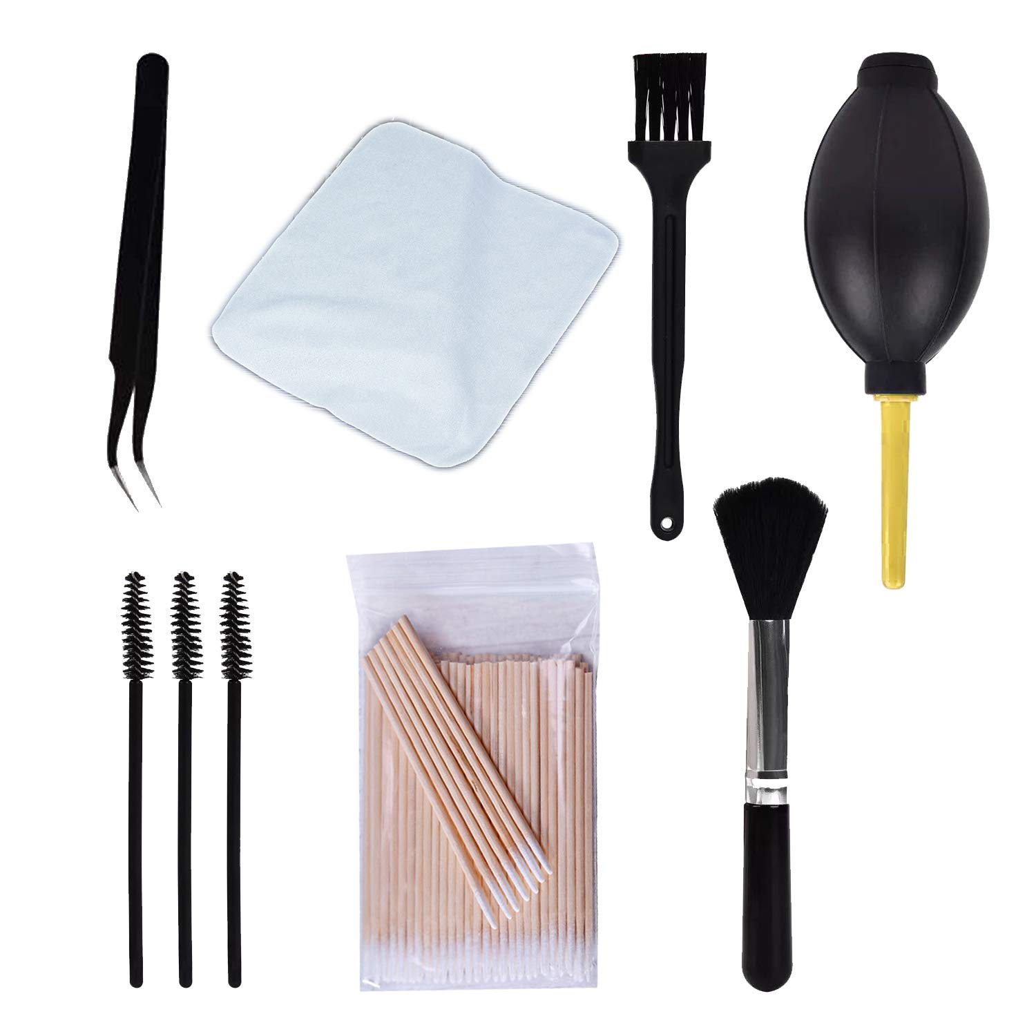 108 Pcs iPhone Cleaning Kit - AirPods, Charger Port, Speaker & Keyboard Cleaning Tools for iPhone, AirPods, Cameras & Headphones | Perfect for Home, Office & Travel Use
