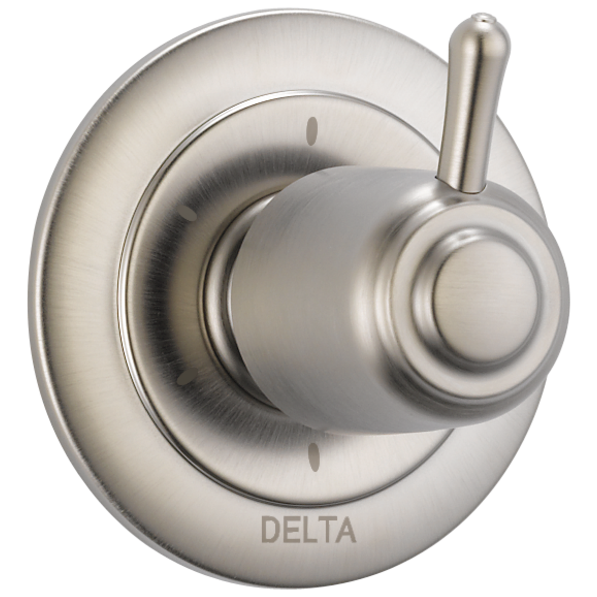 Delta T11900 Stainless Steel 6-Setting Shower Diverter Trim - Perfect for Bathroom Remodeling and Modern Home Upgrades