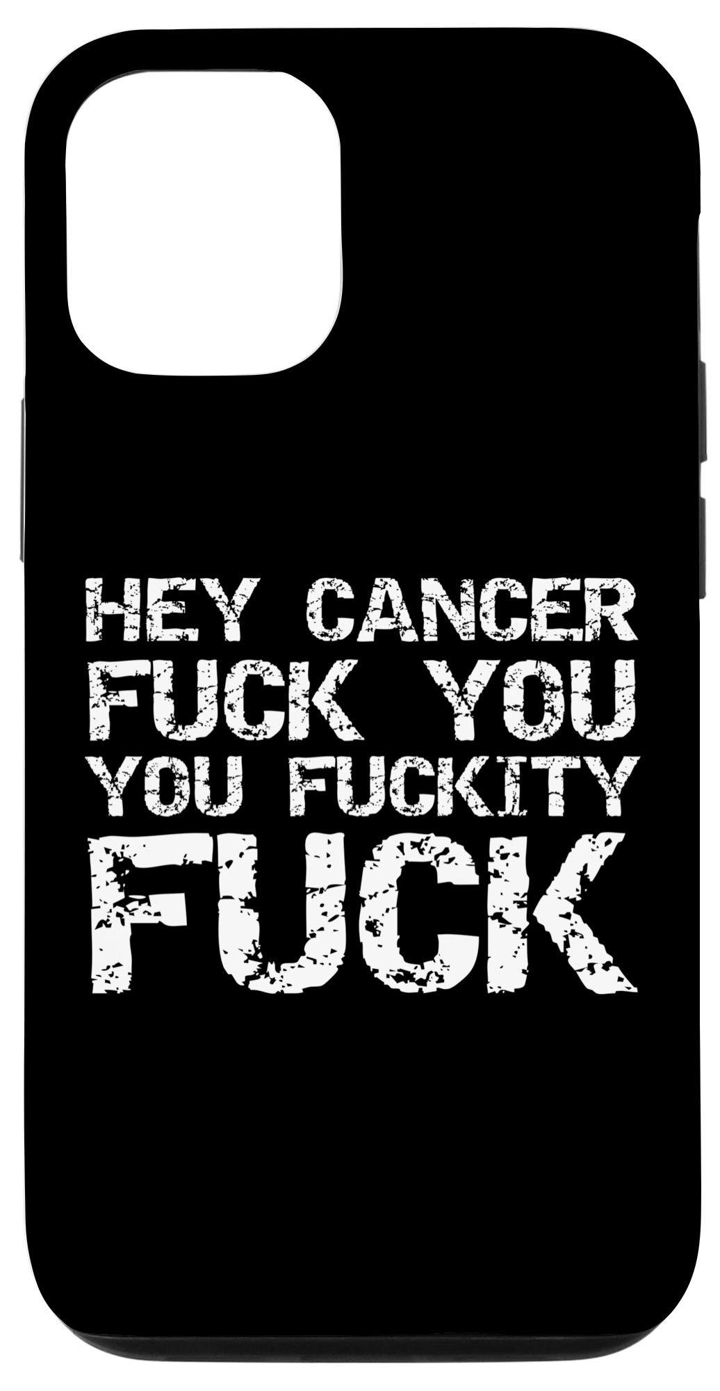 iPhone 12/12 Pro Motivational Cancer Awareness Case - Inspirational Quote Cover for Survivors & Supporters - Perfect for Daily Use & Fundraising Events