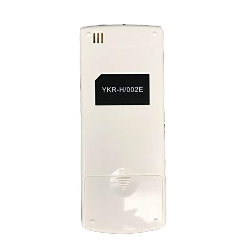 Universal AUX Air Conditioner Remote Control YKR-H/002E - Compatible with YKR-H/008, YKR-H/009 & YKR-H/888 Models - Replacement AC Remote for Home, Office & Hotel Use