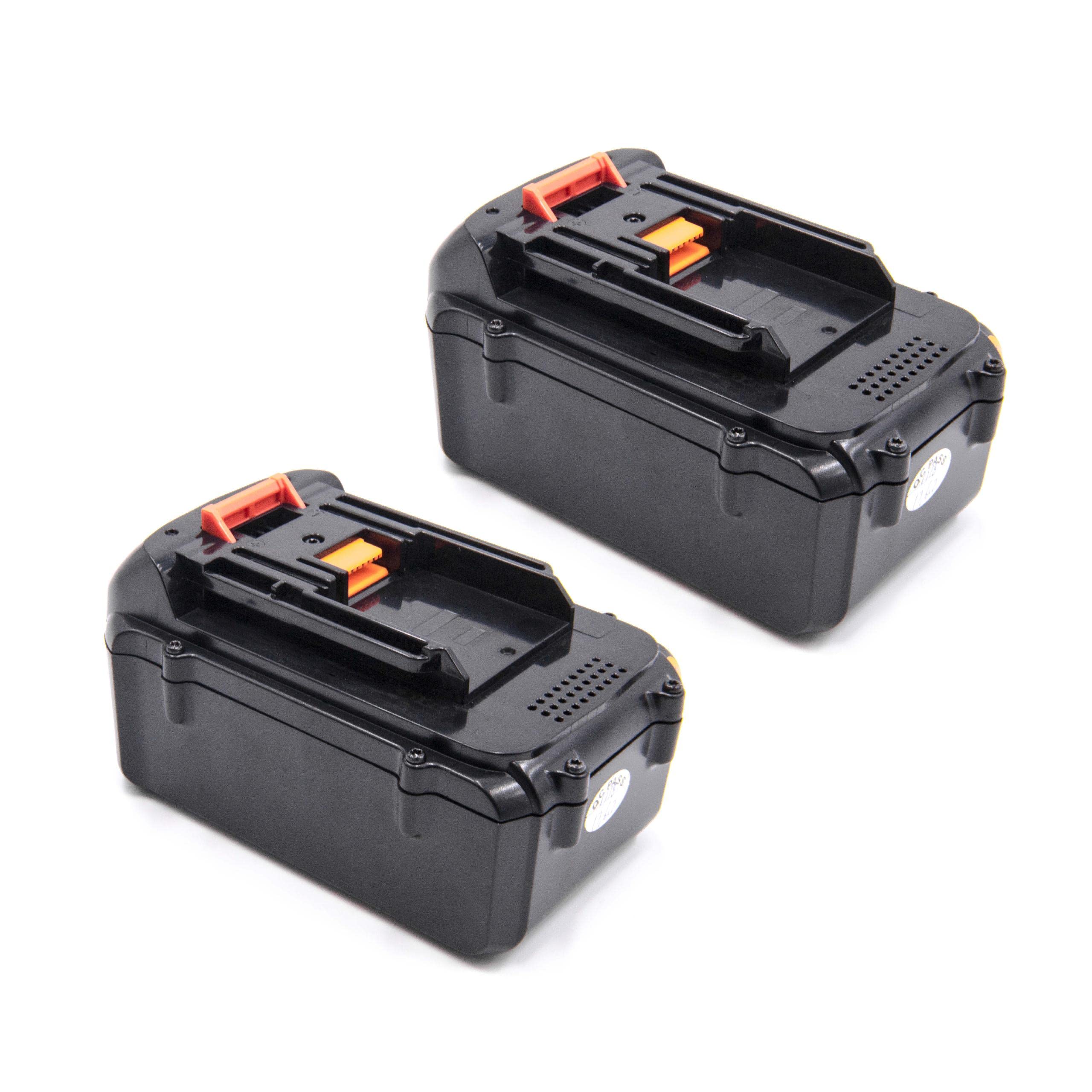 2X VHBW 4000mAh 36V Li-Ion Battery Compatible with Makita BUB360X, BUB360RDE, BUB360, BML360, BLM430ZX2C, BLM430Z, BLM430RDE - Power Tools Replacement Battery for Drills, Saws & Outdoor Equipment