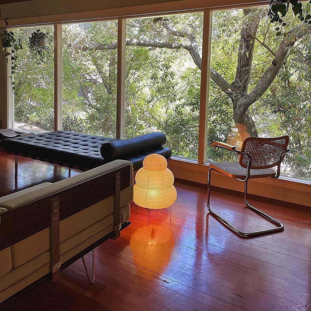 Akari Table Lamp - Modern Japanese Paper Light for Living Room, Bedroom & Office - Soft Ambient Lighting for Home Decor & Relaxation