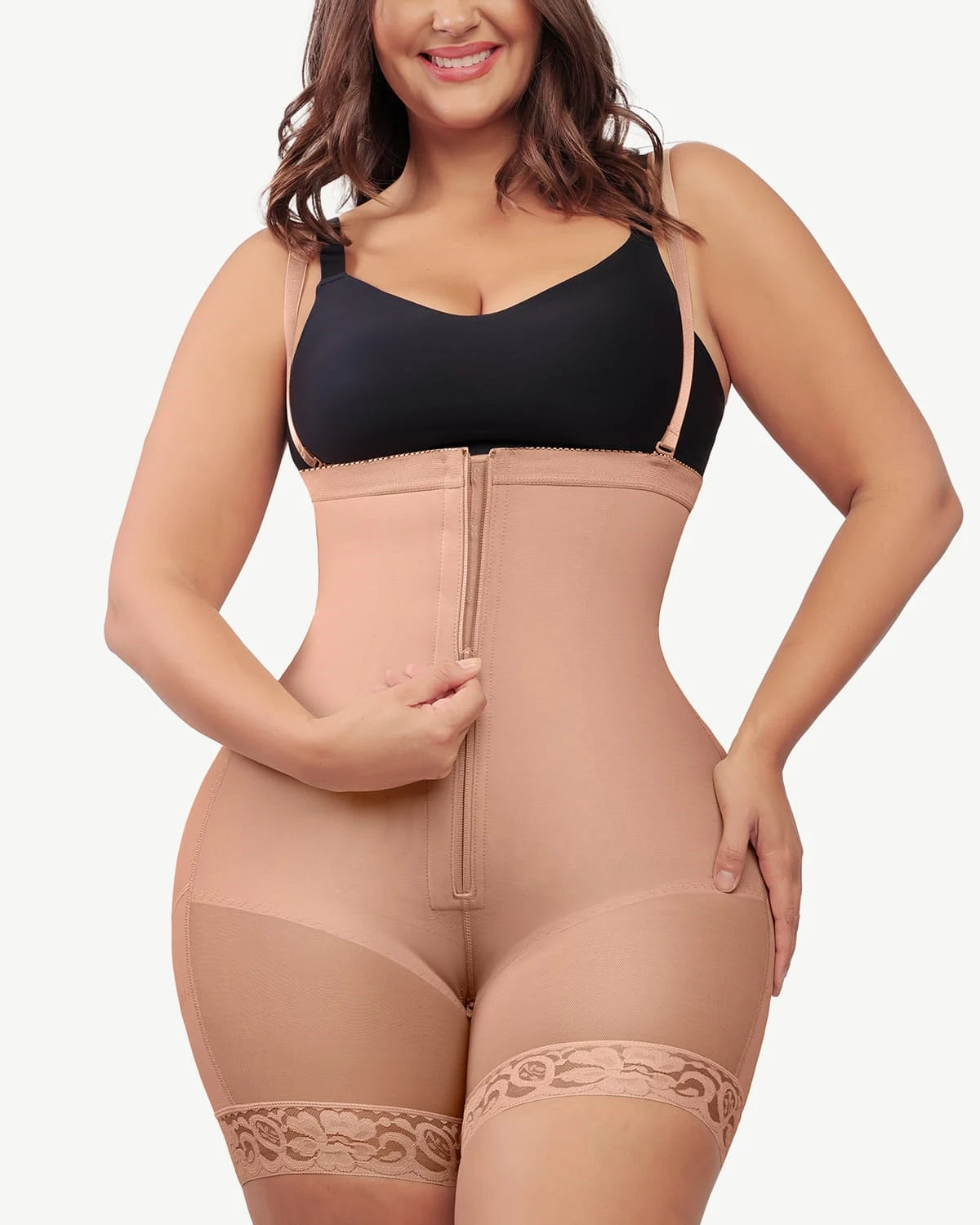 AirSlim® Firm Tummy Control Shapewear - High Waisted Butt Lifting Bodysuit for Women | Perfect for Postpartum Recovery, Workout & Body Shaping