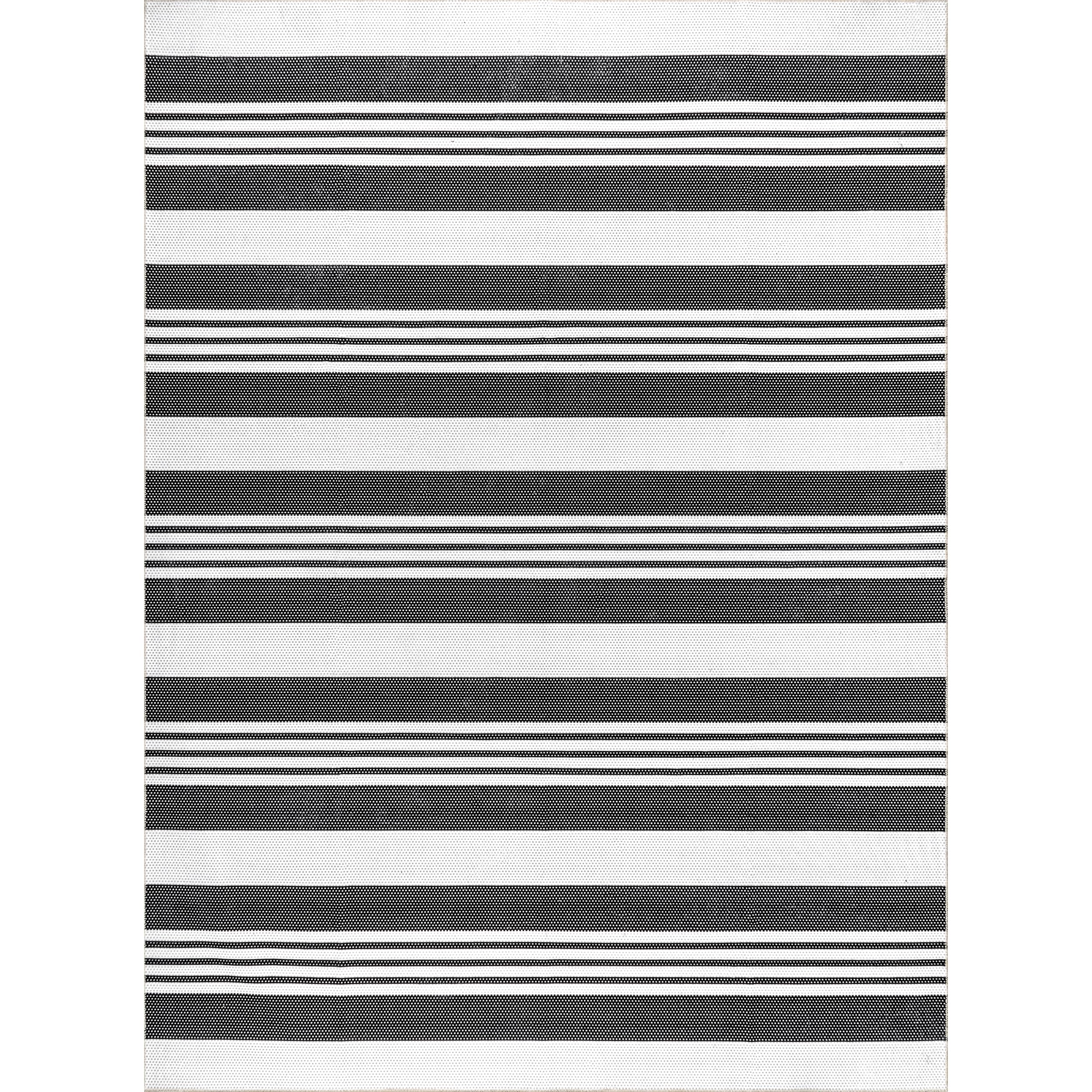 nuLOOM 8' Square SpinClean Machine Washable Stain-Resistant Non-Slip Area Rug - Low Profile for Living Room, Bedroom & Dining Room - Lena Charcoal - Perfect for High-Traffic Areas, Pet-Friendly Homes & Modern Decor