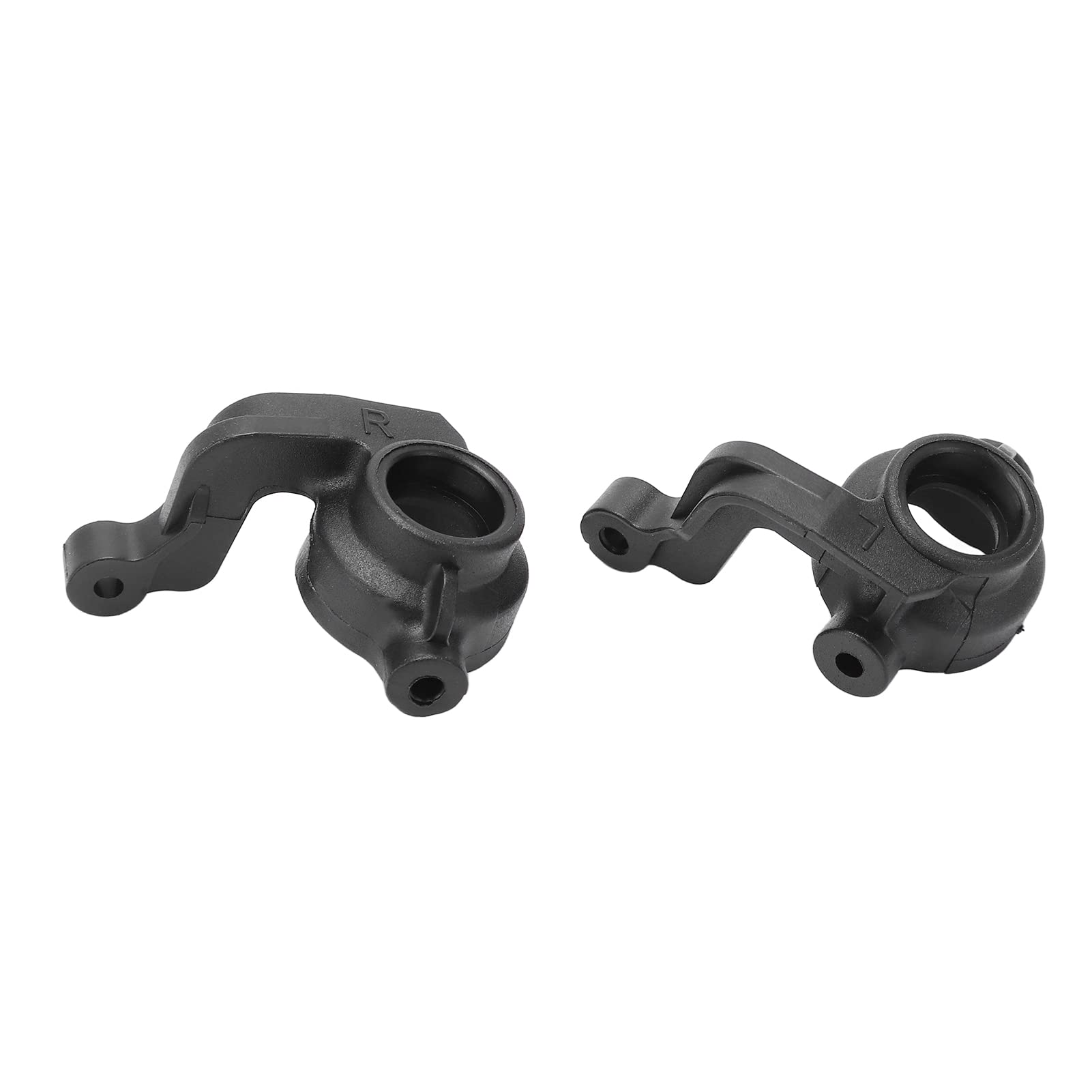 SWOQ Left & Right Steering Cups 2 - High Strength Black Plastic RC Car Upgrade Parts (110) - Durable Abrasion Resistant Replacement for Remote Control Vehicles - Perfect for Off-Road Racing & RC Car Maintenance