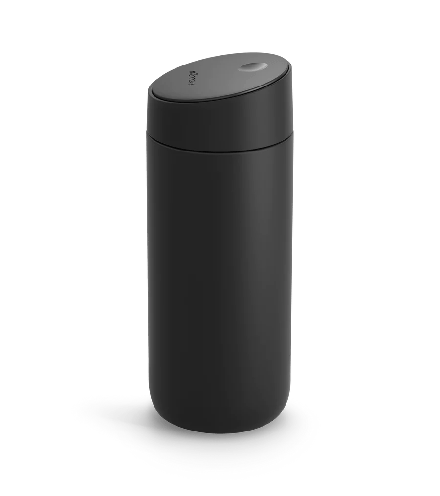 Fellow Carter Move Mug with Slide Lock Lid - 16oz Travel Coffee Mug, Insulated Stainless Steel Tumbler for Hot & Cold Drinks - Perfect for Commuting, Office & Outdoor Adventures