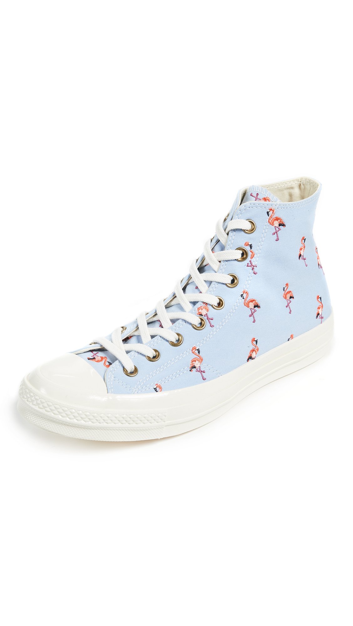 Converse Chuck Taylor '70 High Top Sneakers with Prep Embroidery - Classic Canvas Shoes for Men & Women - Perfect for Casual Wear, Street Style & Retro Fashion