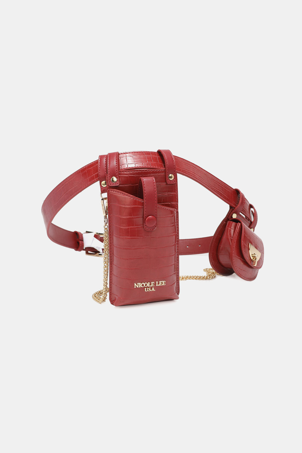 Nicole Lee USA Aurelia Belt Bag - Stylish & Functional Crossbody Fanny Pack for Women | Perfect for Travel, Running, Hiking & Everyday Use