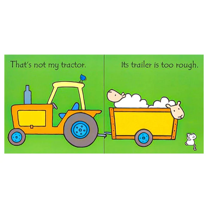 That's Not My Tractor - Fun Touch-and-Feel Board Book for Toddlers | Farm Animal Sensory Book | Perfect for Bedtime Stories & Early Learning