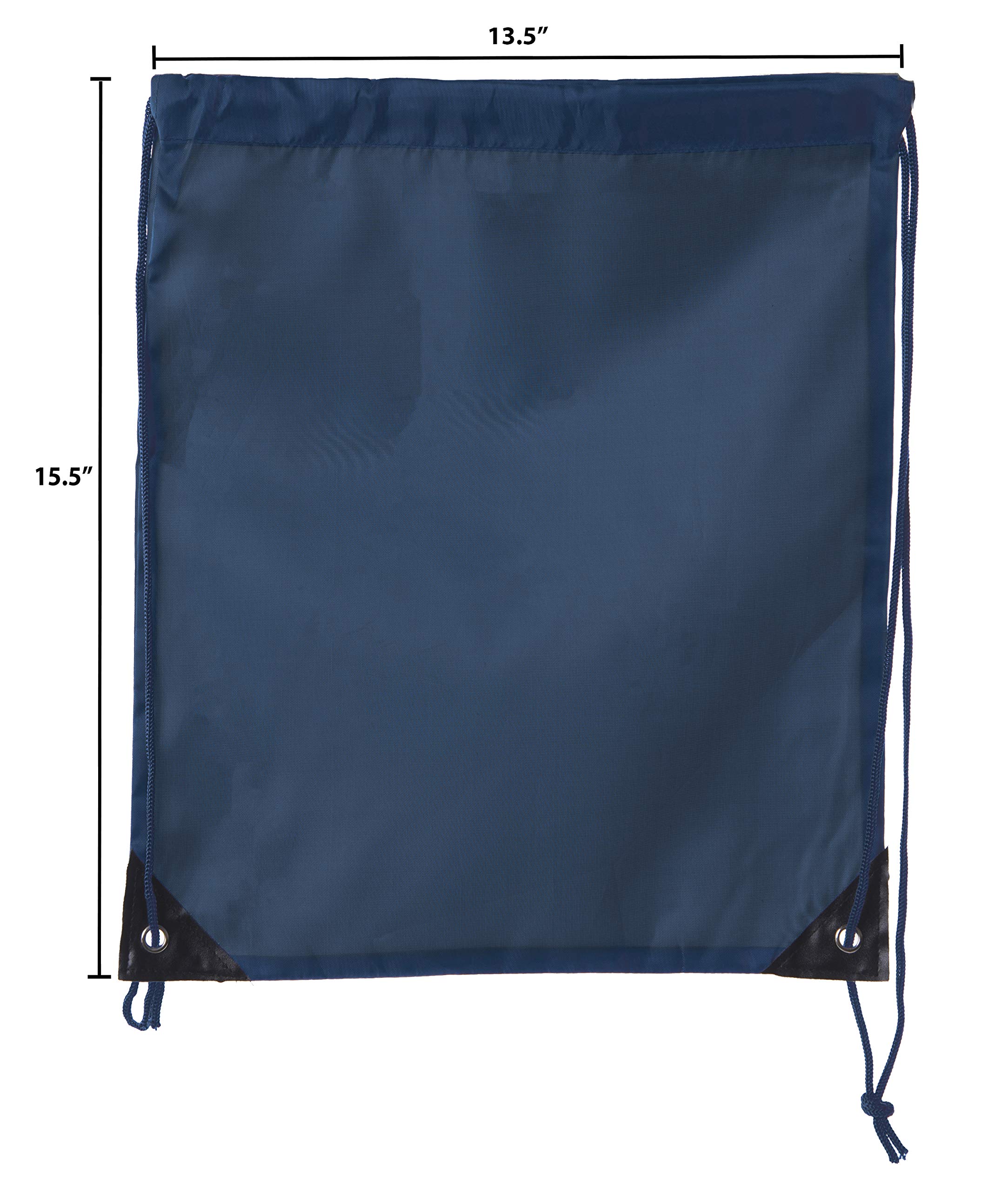 **Mato & Hash Bulk Drawstring Bags - Durable Cinch Sacks & Backpack Pull String Bags (15 Colors, 1PK-100PK) | Perfect for School, Gym, Travel & Storage**