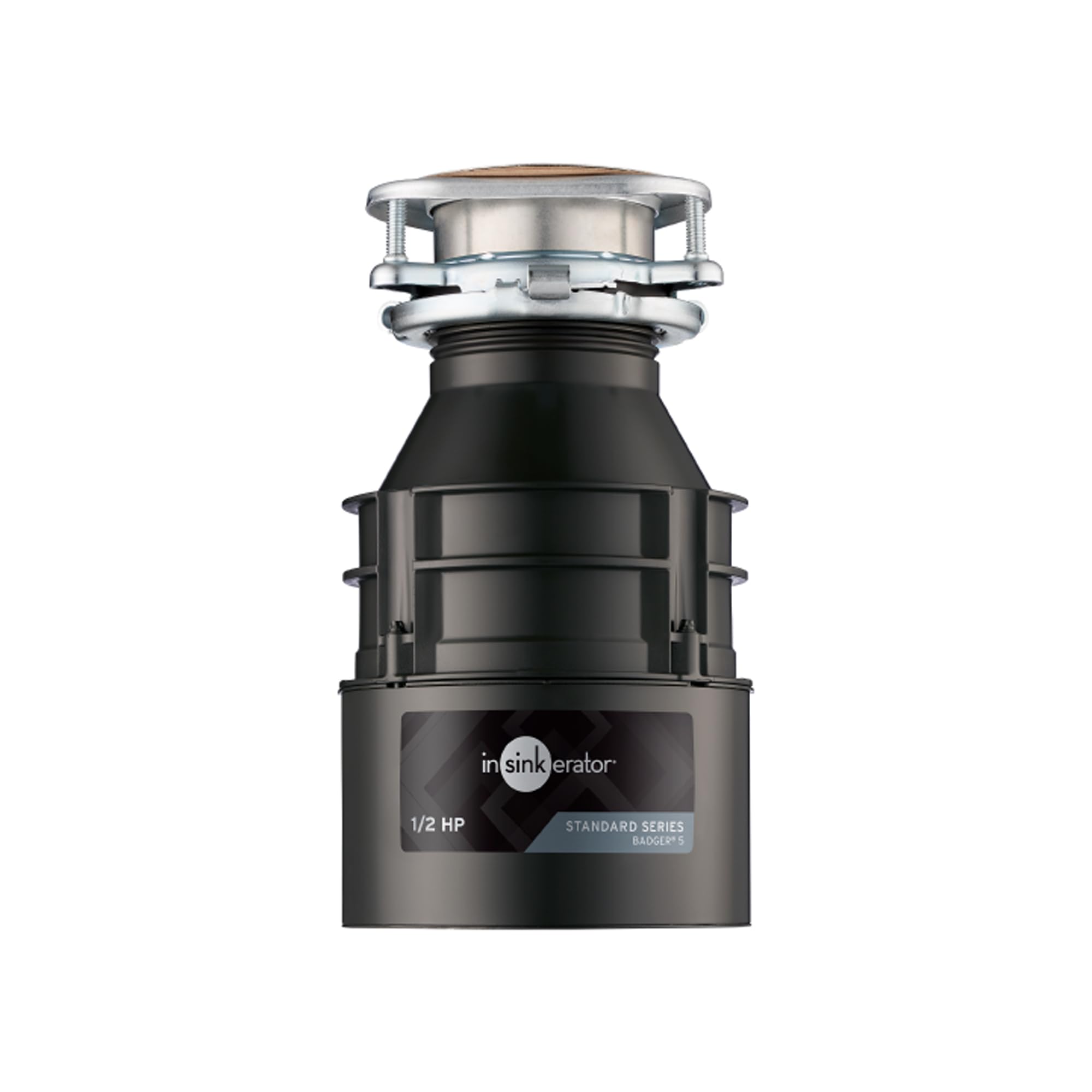 InSinkErator Badger 5 Garbage Disposal - 1/2 HP Continuous Feed Kitchen Waste Disposer - Perfect for Home Kitchens & Sustainable Food Waste Management