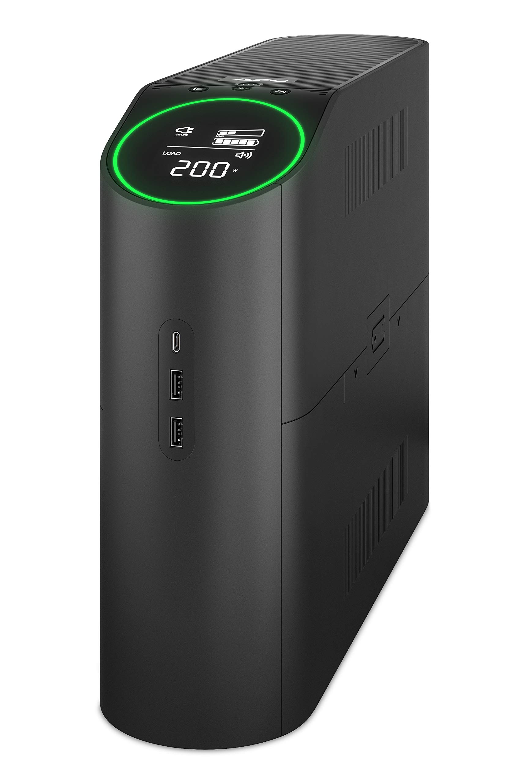 APC Back-UPS Pro 1500VA Gaming UPS - Sine Wave Battery Backup with USB-C Charging & AVR (BGM1500B-US) - Power Protection for Gaming PCs, Workstations & Home Electronics
