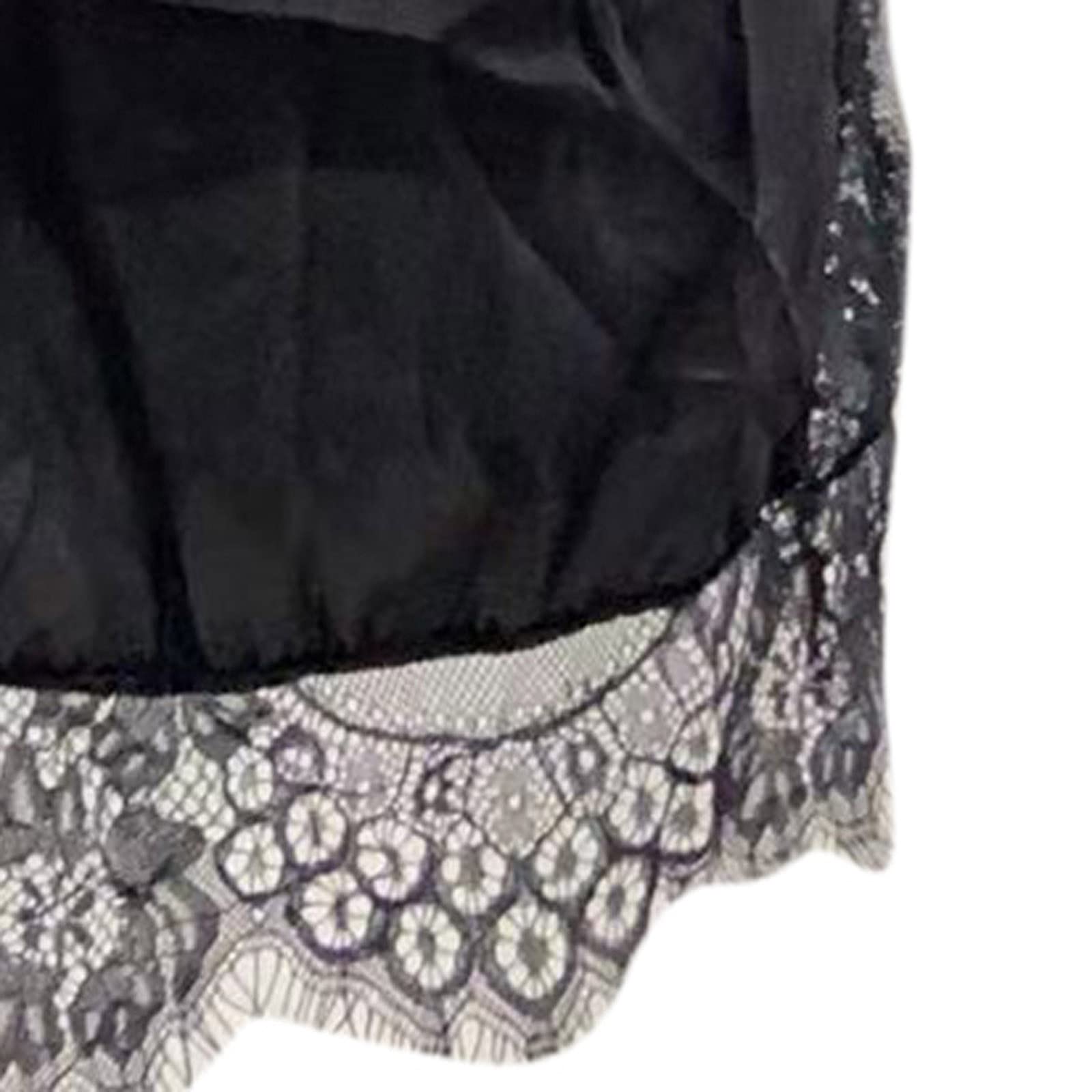 Sexy Lace Underwear Set for Women - 2 Piece Hollow Mesh See Through Nightdress & Lace Vest - Naughty Erotic Outfits for Couples, Date Night & Special Occasions - UK Sale Clearance in Multicolor