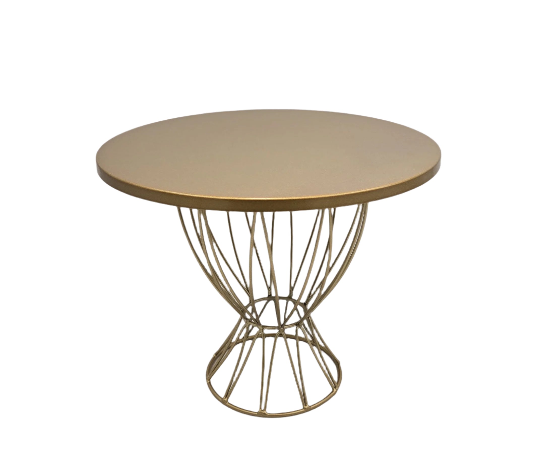 12x10 Inch Gold Round Stand - Elegant Display for Jewelry, Coins & Collectibles - Perfect for Home Decor, Gift Shops & Trade Shows