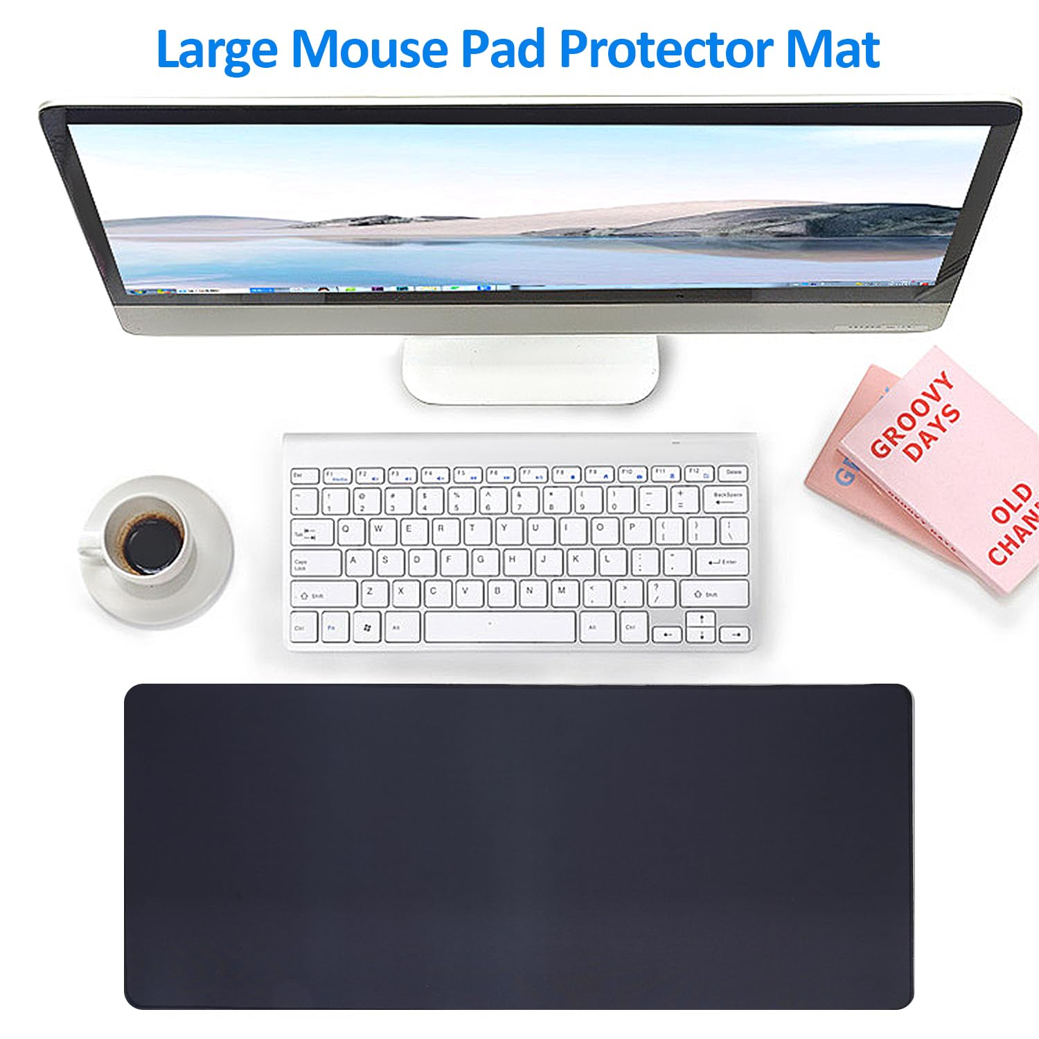 XXL Non-Slip Office Desk Mat - 35.4